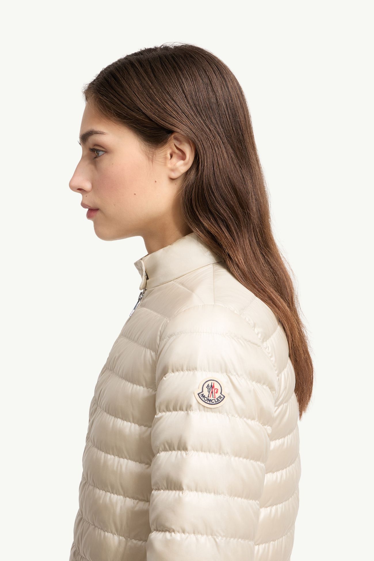 Azalee Short Down Jacket Women White Moncler 1