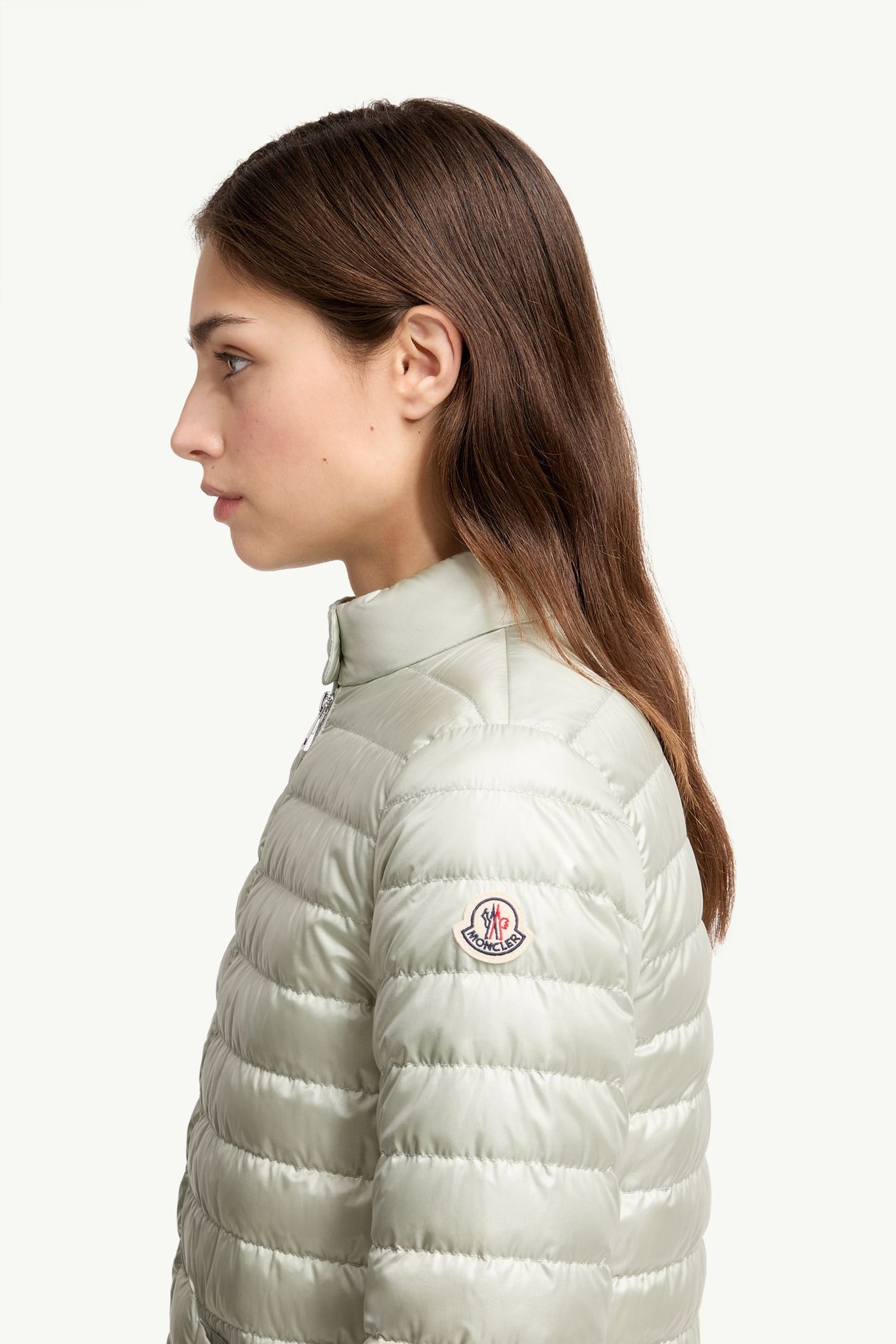 Azalee女士短款羽绒夹克外套 女士 浅绿色 Moncler 1