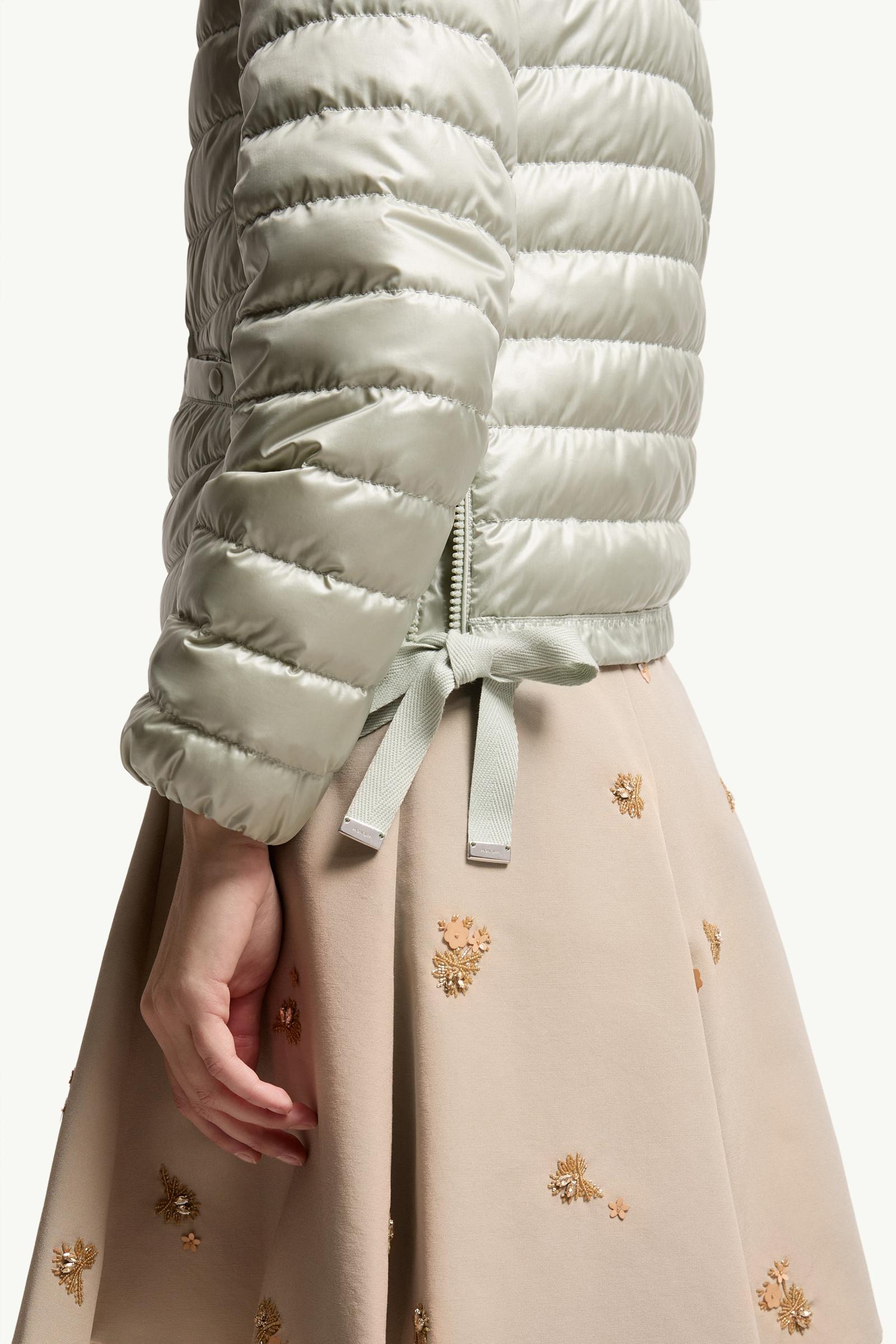Light Green Azalee Short Down Jacket - Short Down Jackets for
