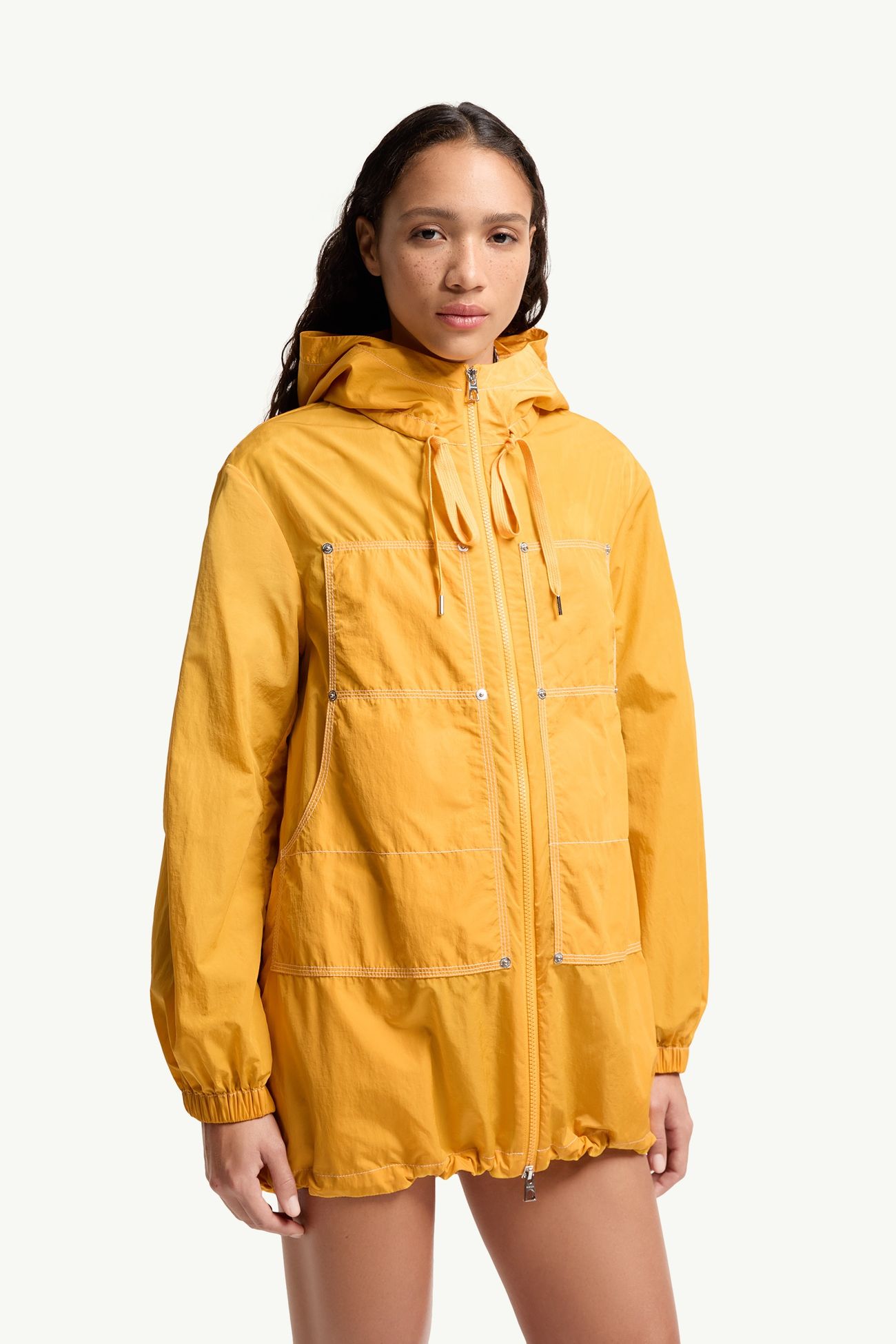 Alkes 레인 재킷 여성 옐로 Moncler 3