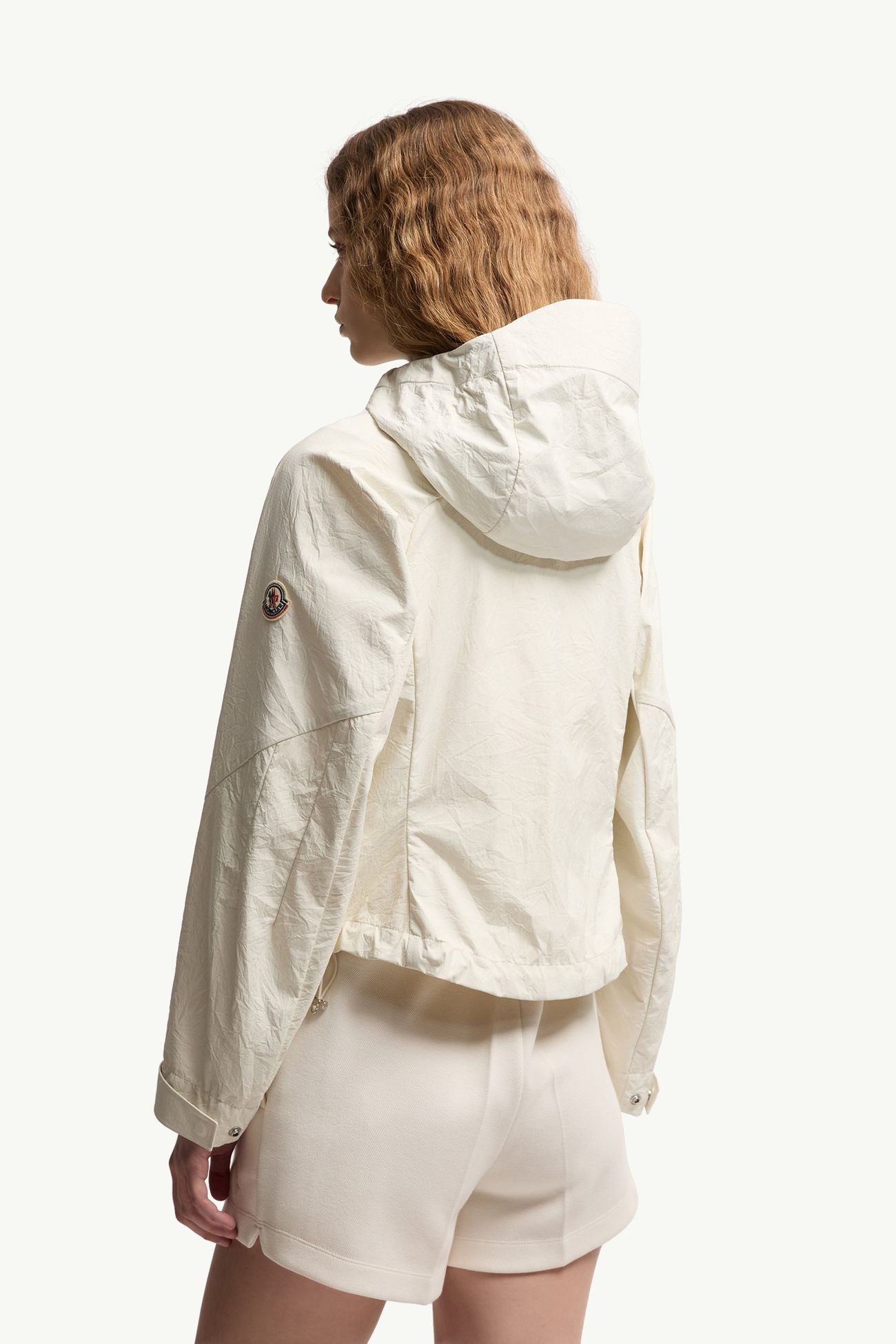 Veste à capuche Lasanca Femmes Blanc Ivoire Moncler 4