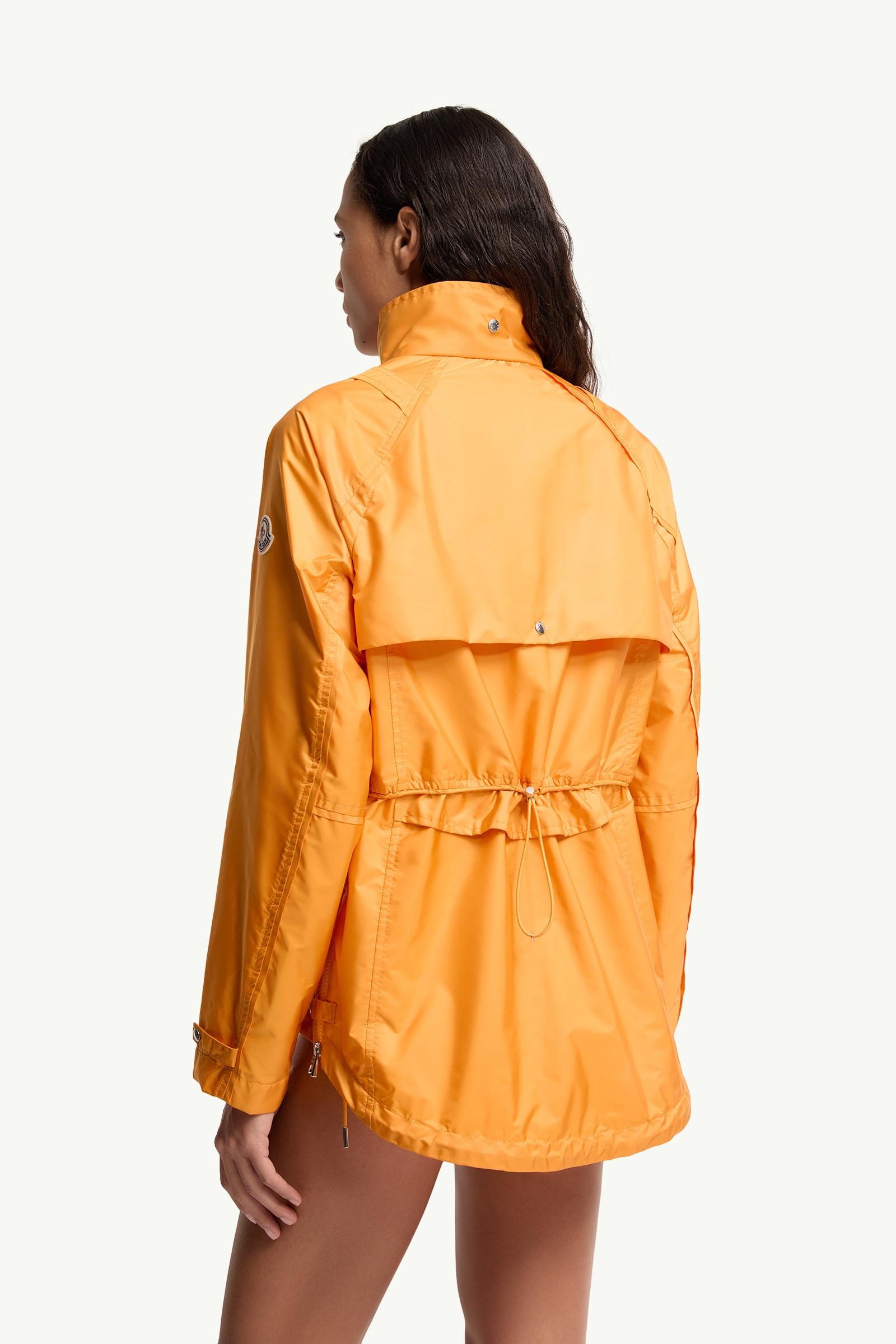 Yellow Reghena Mid-Length Parka - Windbreakers & Raincoats for