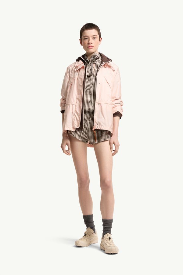 Parka Reghena midi Donna Rosa Chiaro Moncler 0