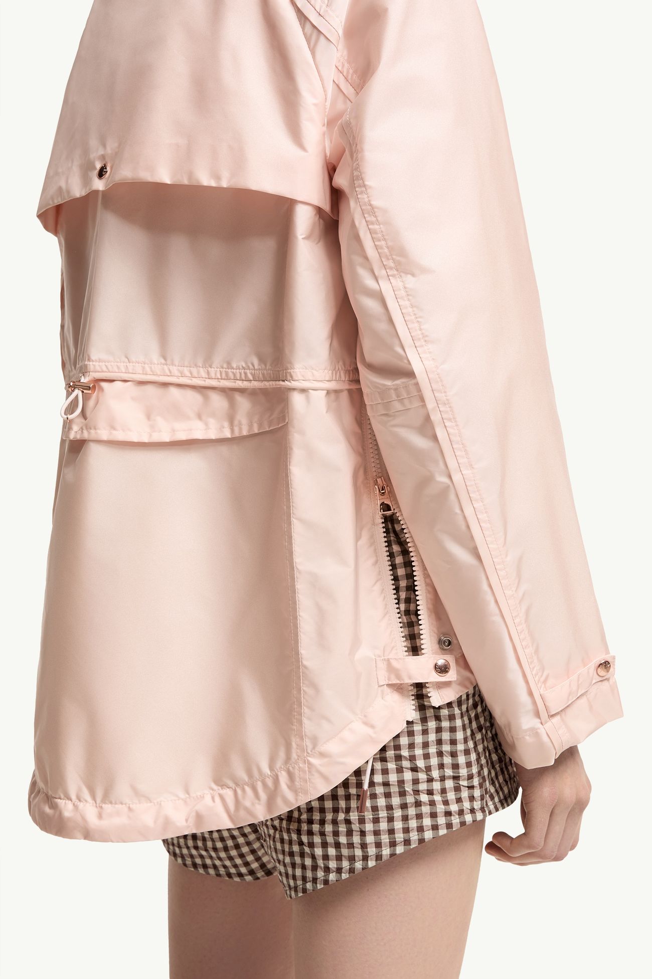 Reghena中長派克大衣 女士 淺粉紅色 Moncler 5