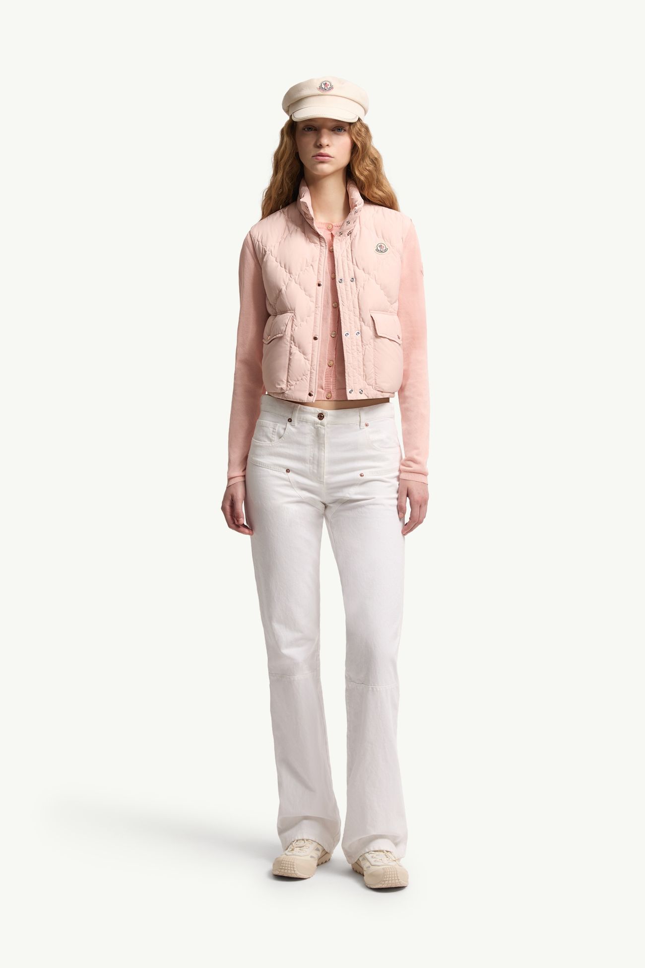 Biois Daunenweste Damen Hellpink Moncler 0