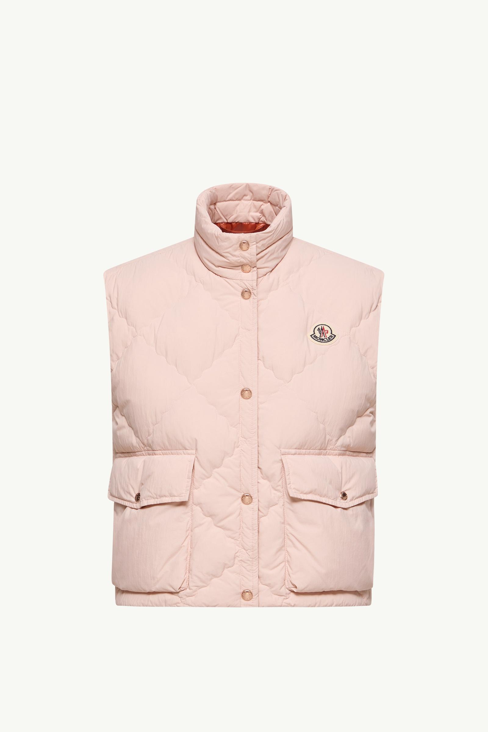 ジャケット・アウター Moncler down vest pink Light Pink Biois Down Vest - Vests for Women | Moncler US