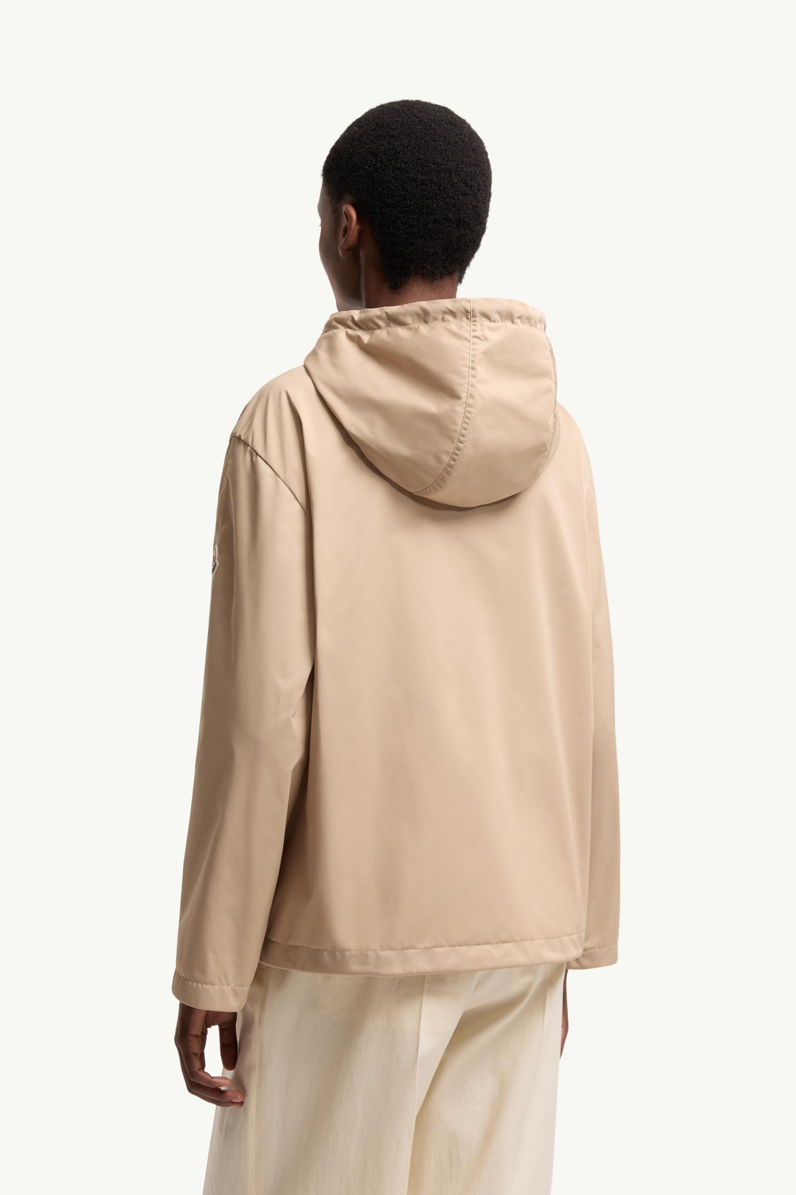Beige Cassiopea Hooded Jacket - Windbreakers & Raincoats for Women