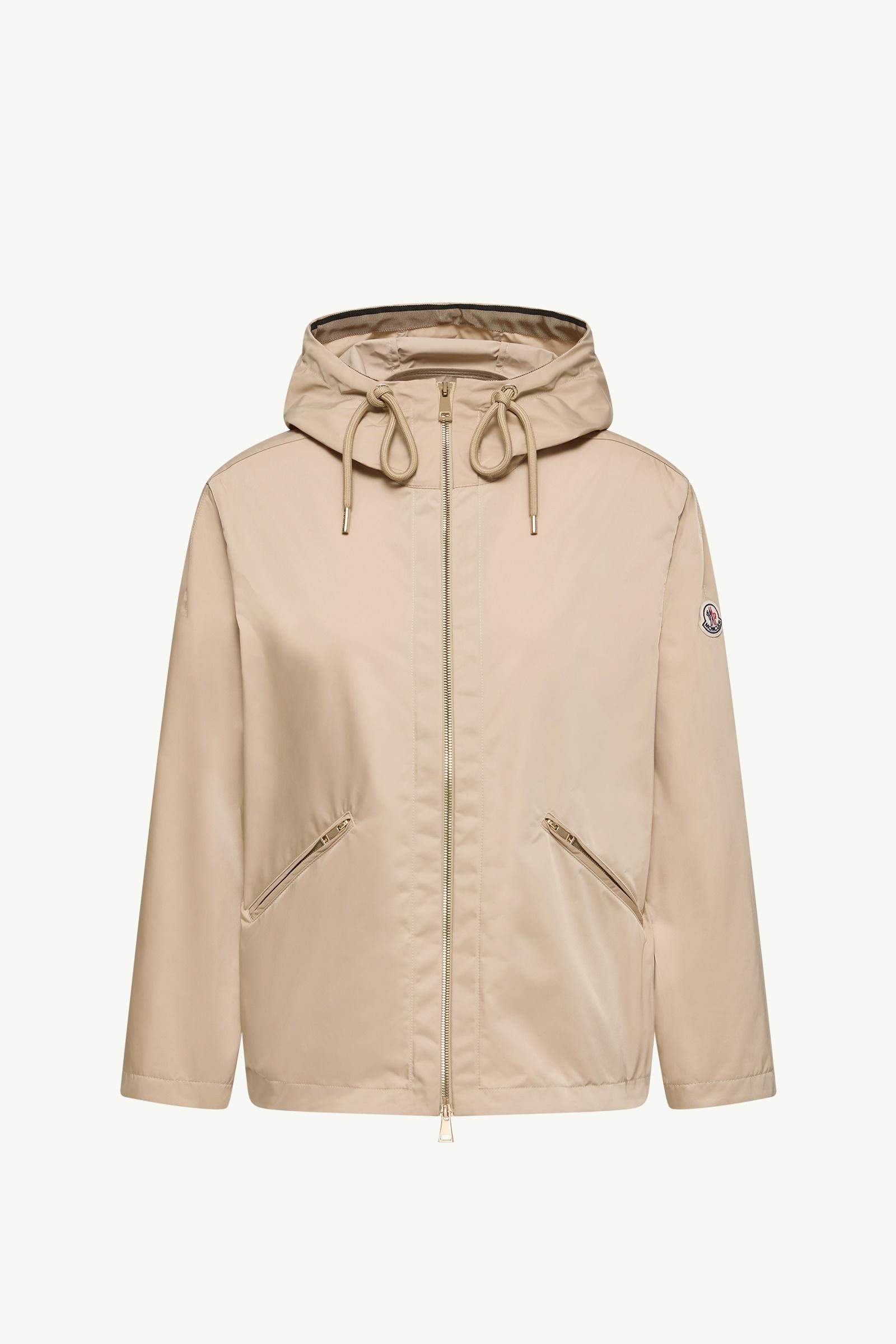 Beige Cassiopea Hooded Jacket - Windbreakers & Raincoats for Women