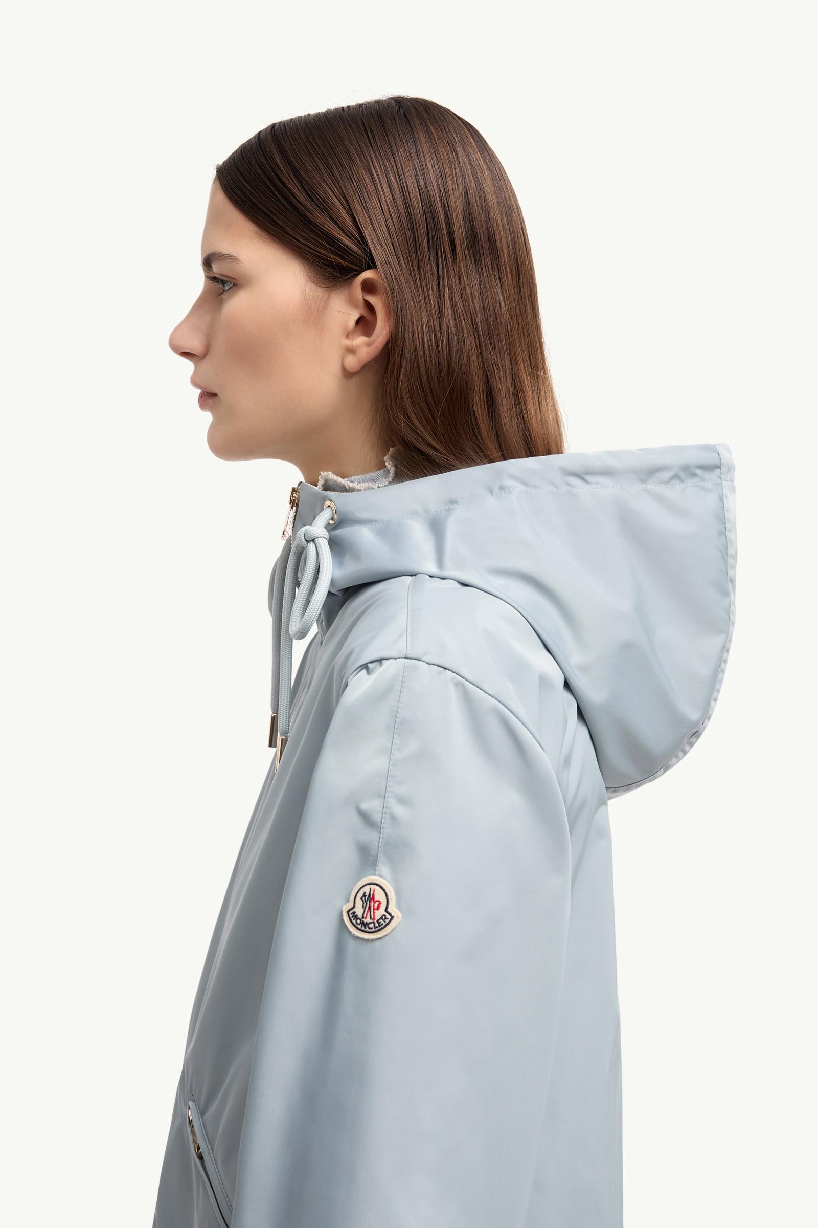 Ice Blue Cassiopea Hooded Jacket - Windbreakers & Raincoats for