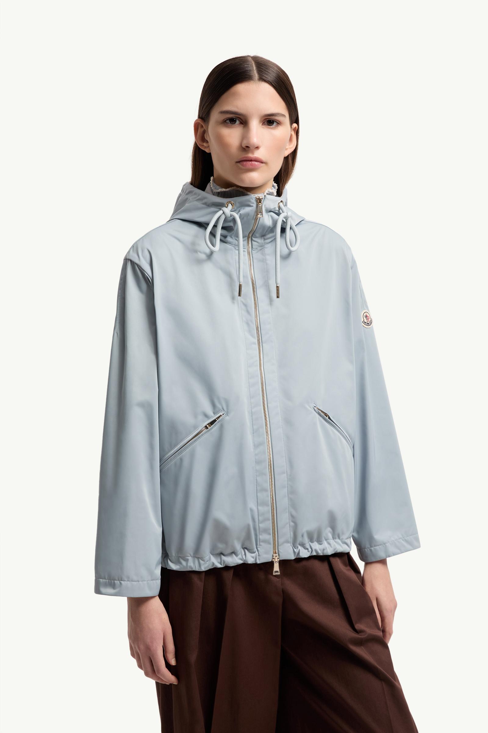 Ice Blue Cassiopea Hooded Jacket - Windbreakers & Raincoats for