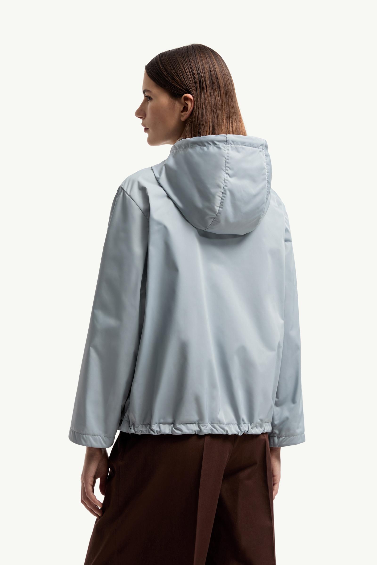 Ice Blue Cassiopea Hooded Jacket - Windbreakers & Raincoats for