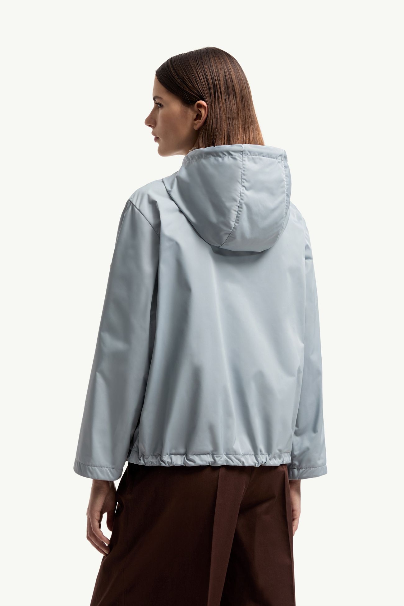 Chaqueta con capucha Cassiopea Mujer Azul Hielo Moncler 4