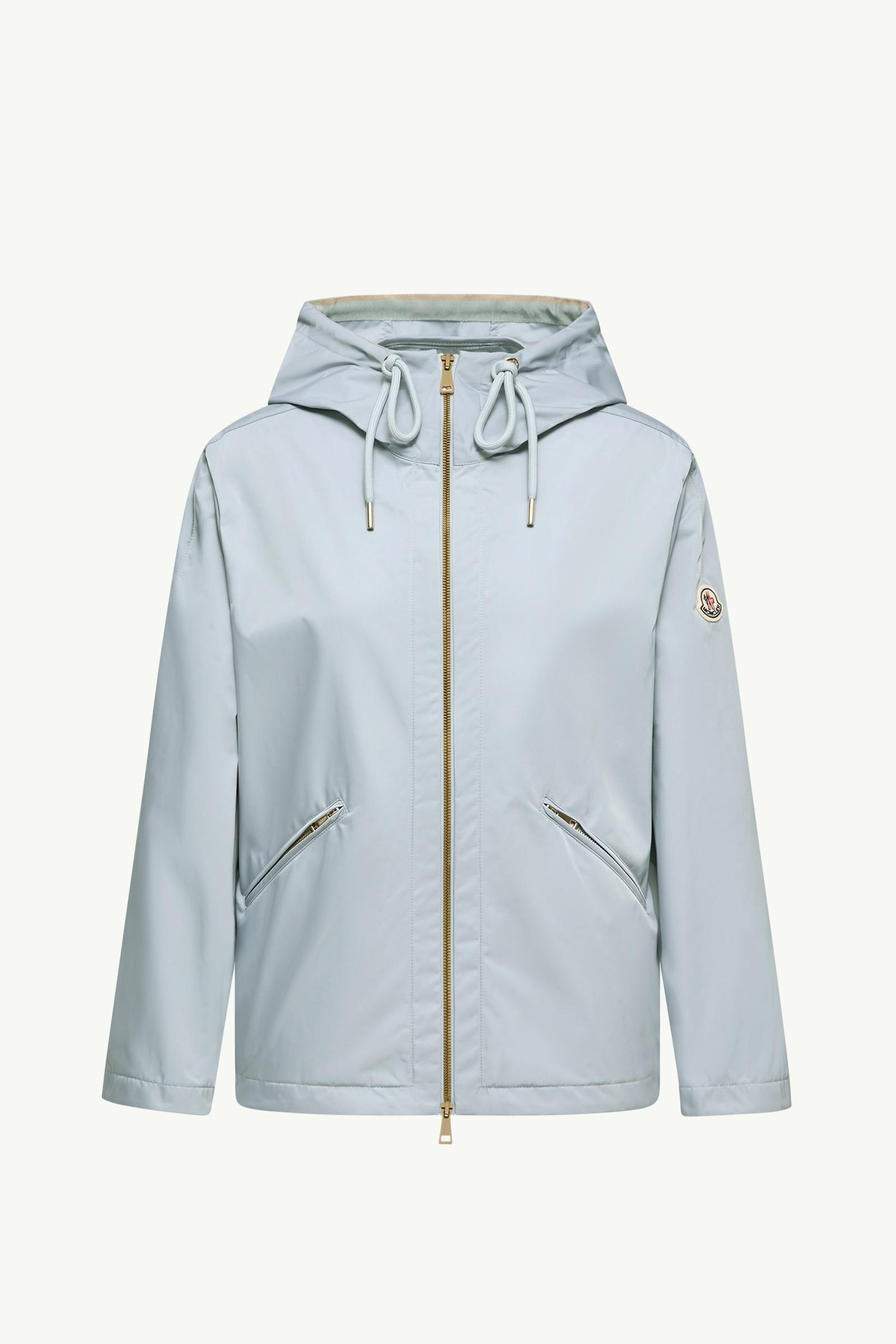 Cassiopea Hooded Jacket Women Ice Blue Moncler