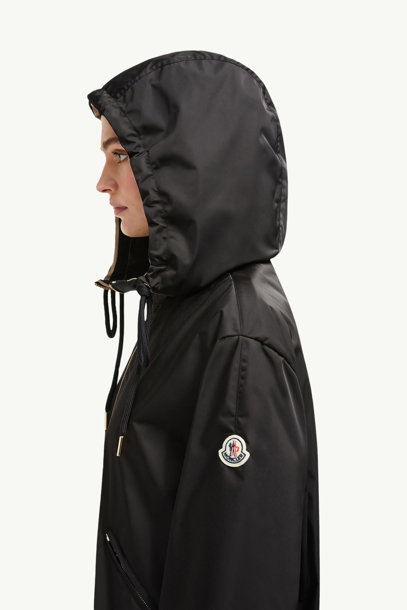 Giacca con cappuccio Cassiopea Donna Nero Moncler 1
