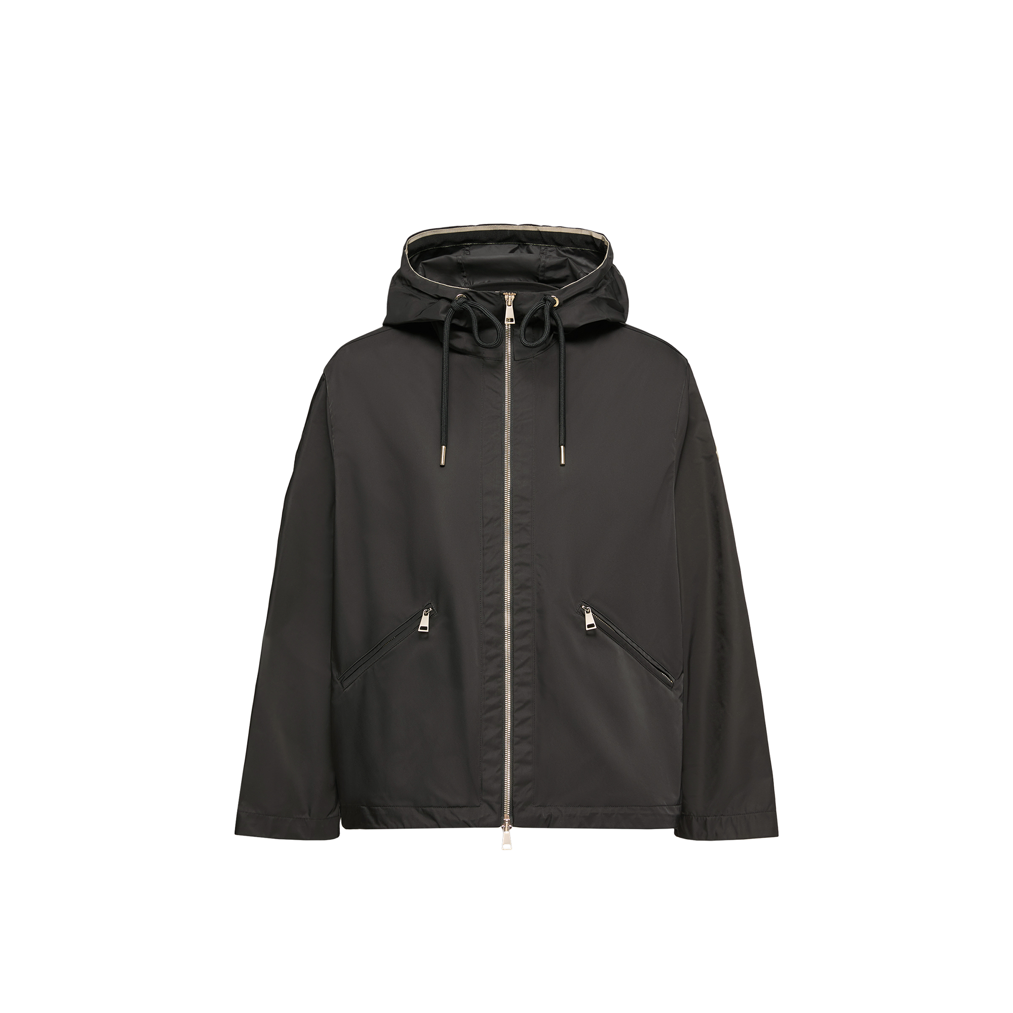 Moncler   Cassiopea Hooded Jacket for Women in Black, Size: 10
