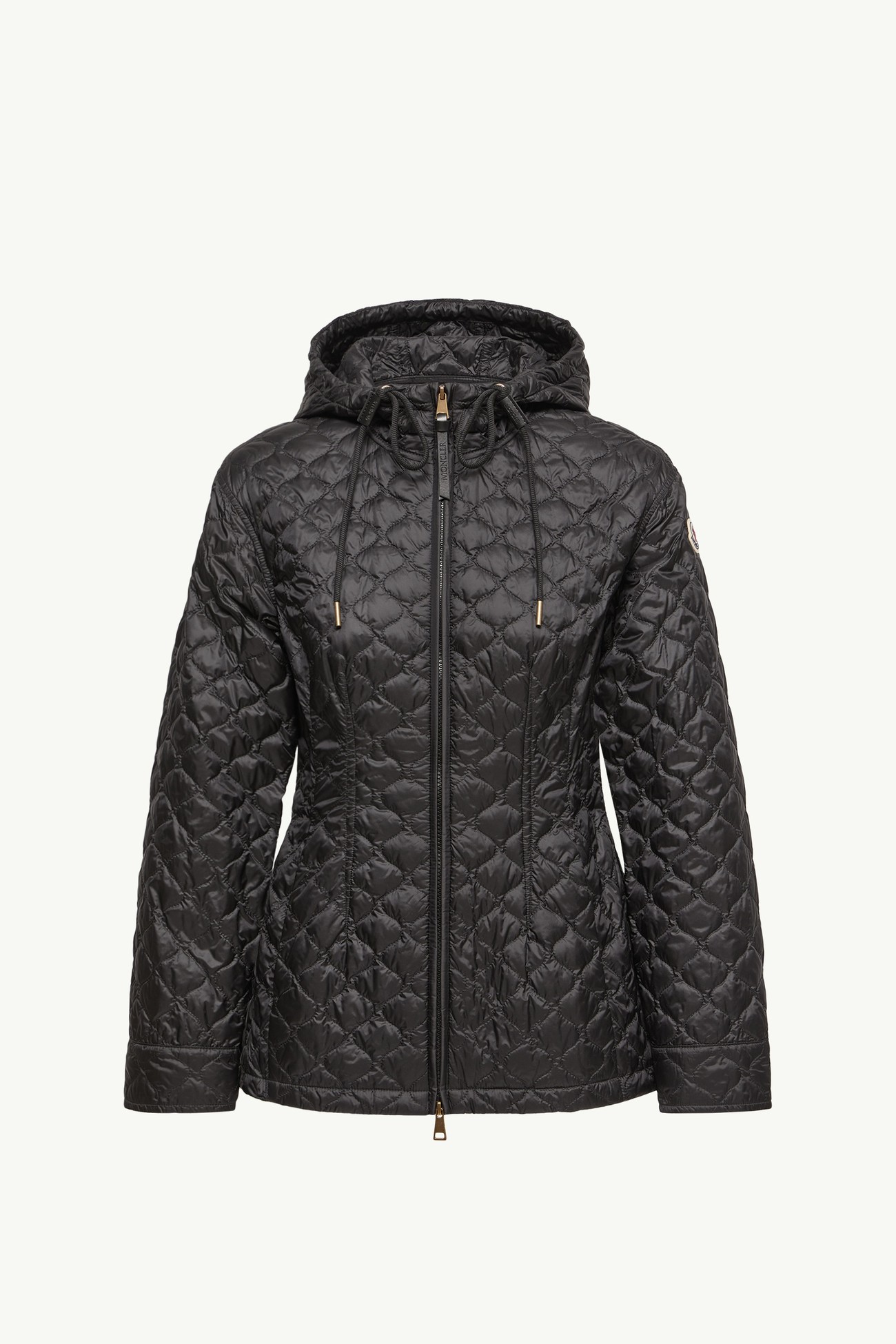 Arum連帽中長羽絨外套 女士 黑色 Moncler 2