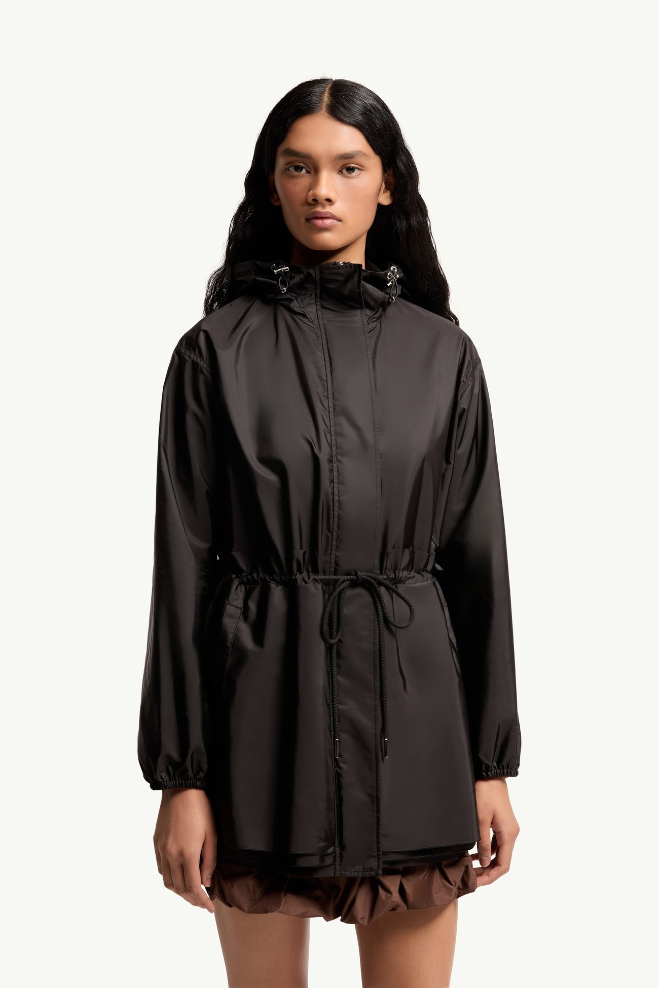 Weteau Hooded Jacket Women Black Moncler 3