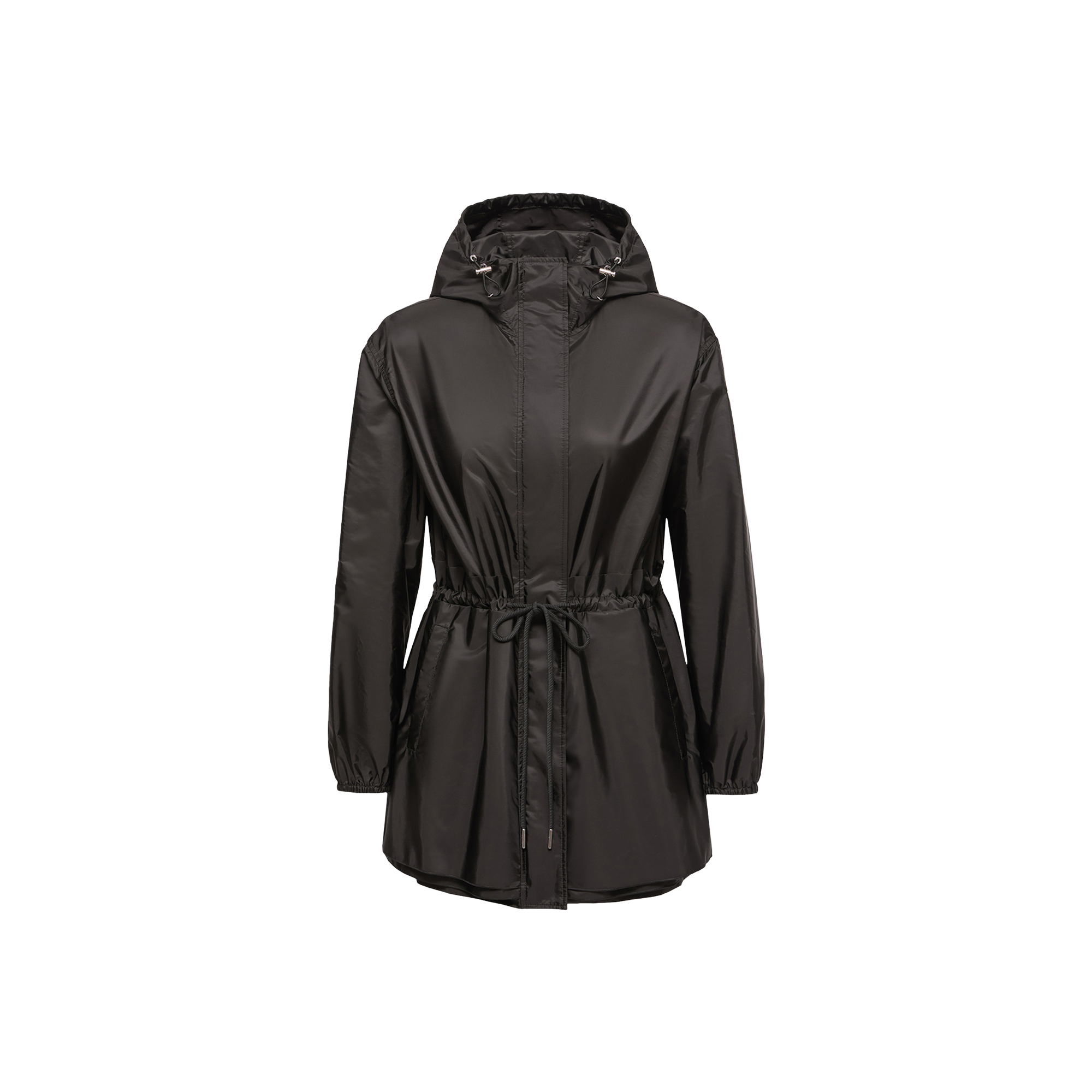 Moncler   Weteau Hooded Jacket for Women in Black, Size: 14