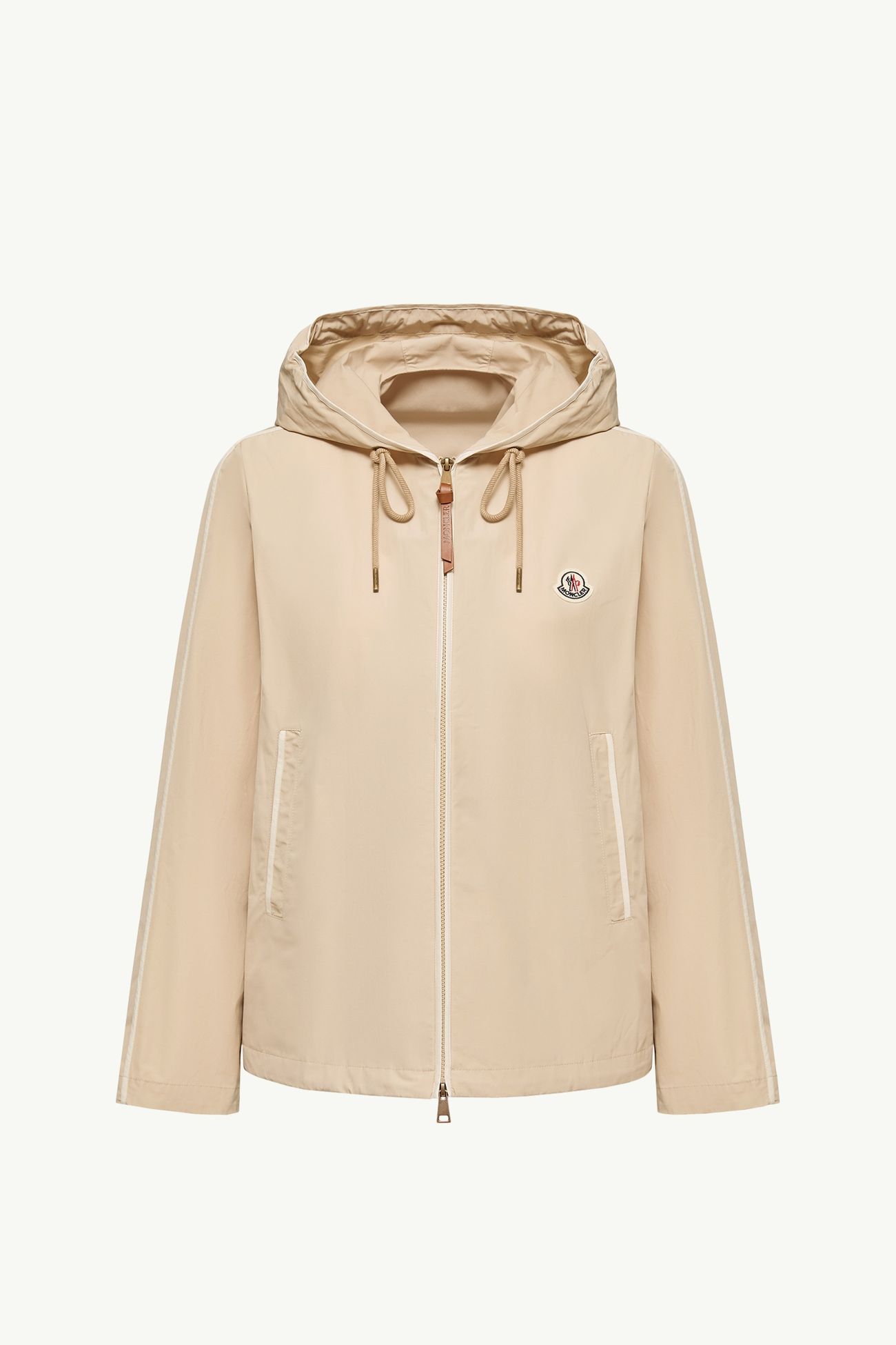 Giacca con cappuccio Sarracenia Donna Beige Chiaro Moncler 2
