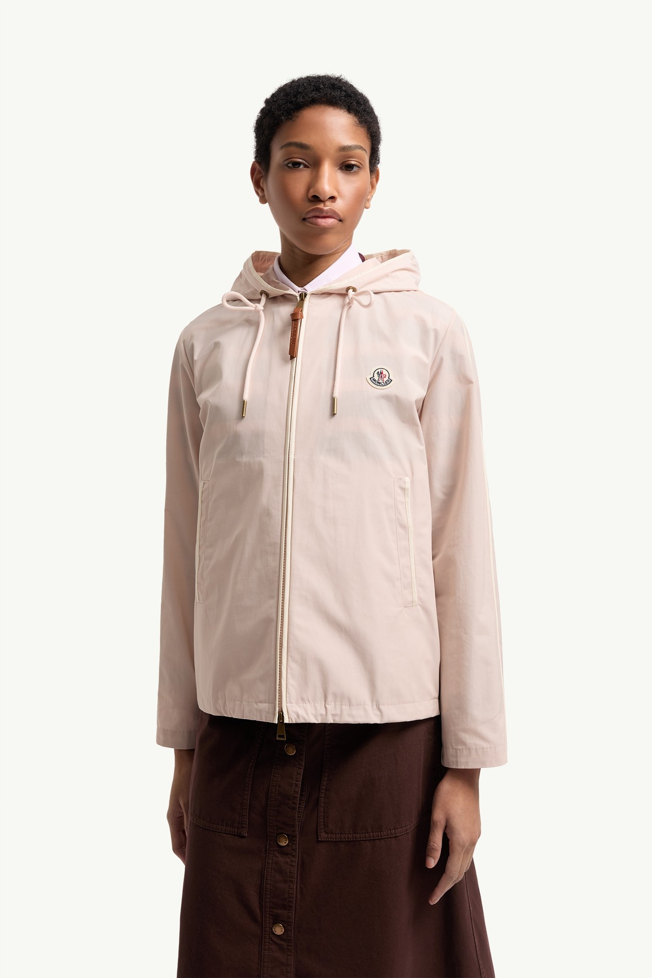 Sarracenia Hooded Jacket Women Light Pink Moncler 3