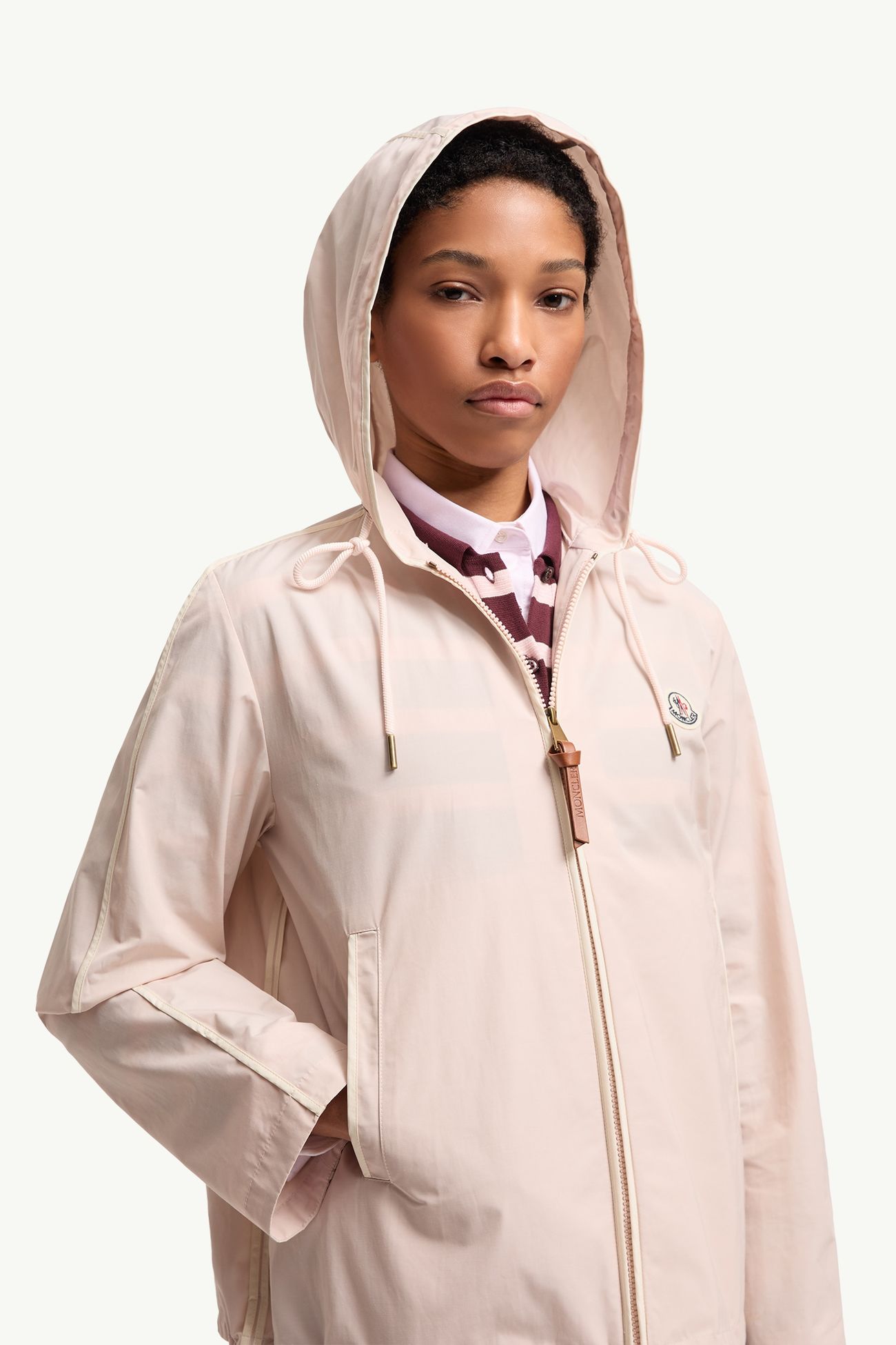 Sarracenia連帽外套 女士 淺粉紅色 Moncler 5