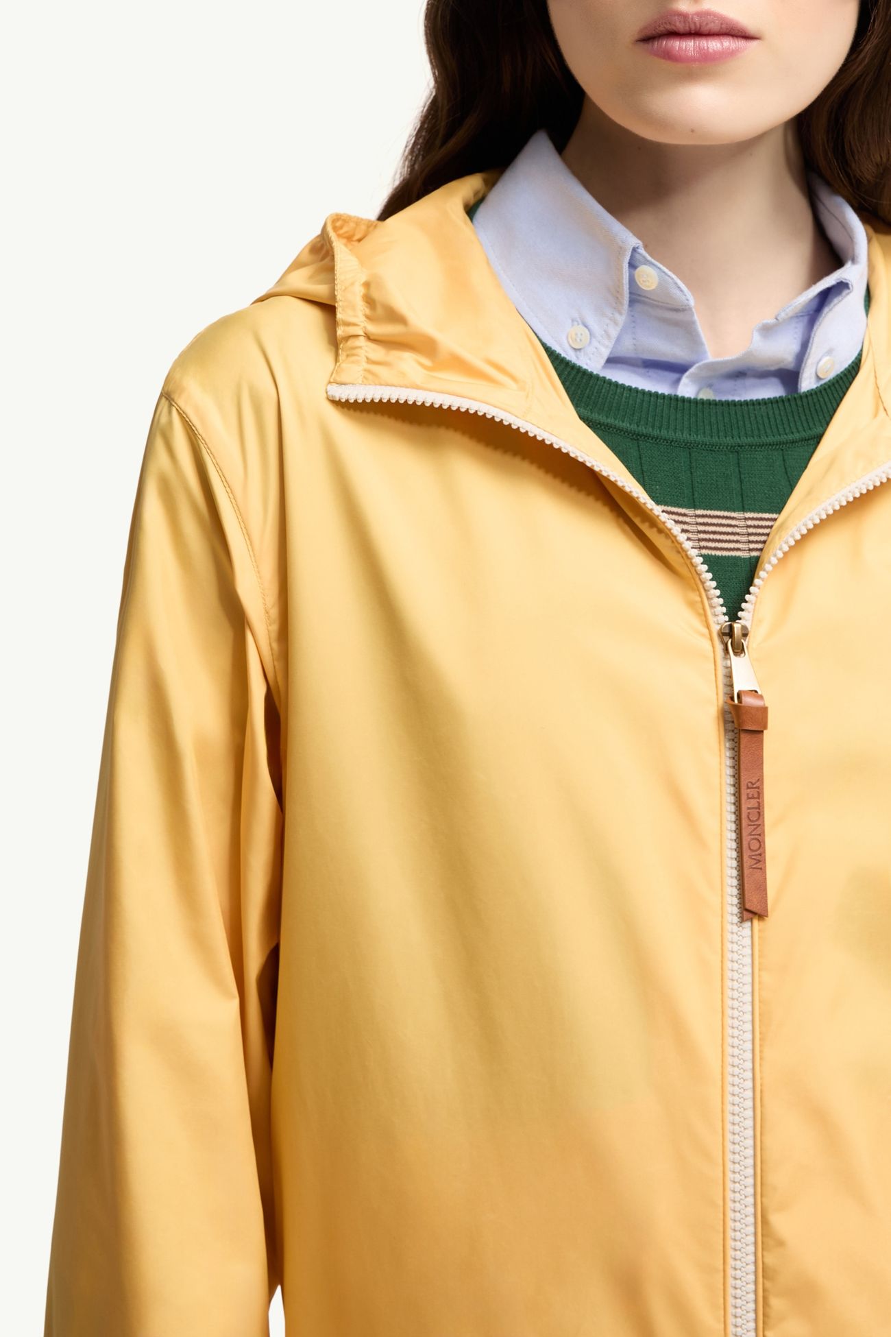 Fegeos女士连帽夹克外套 女士 黄色 Moncler 5