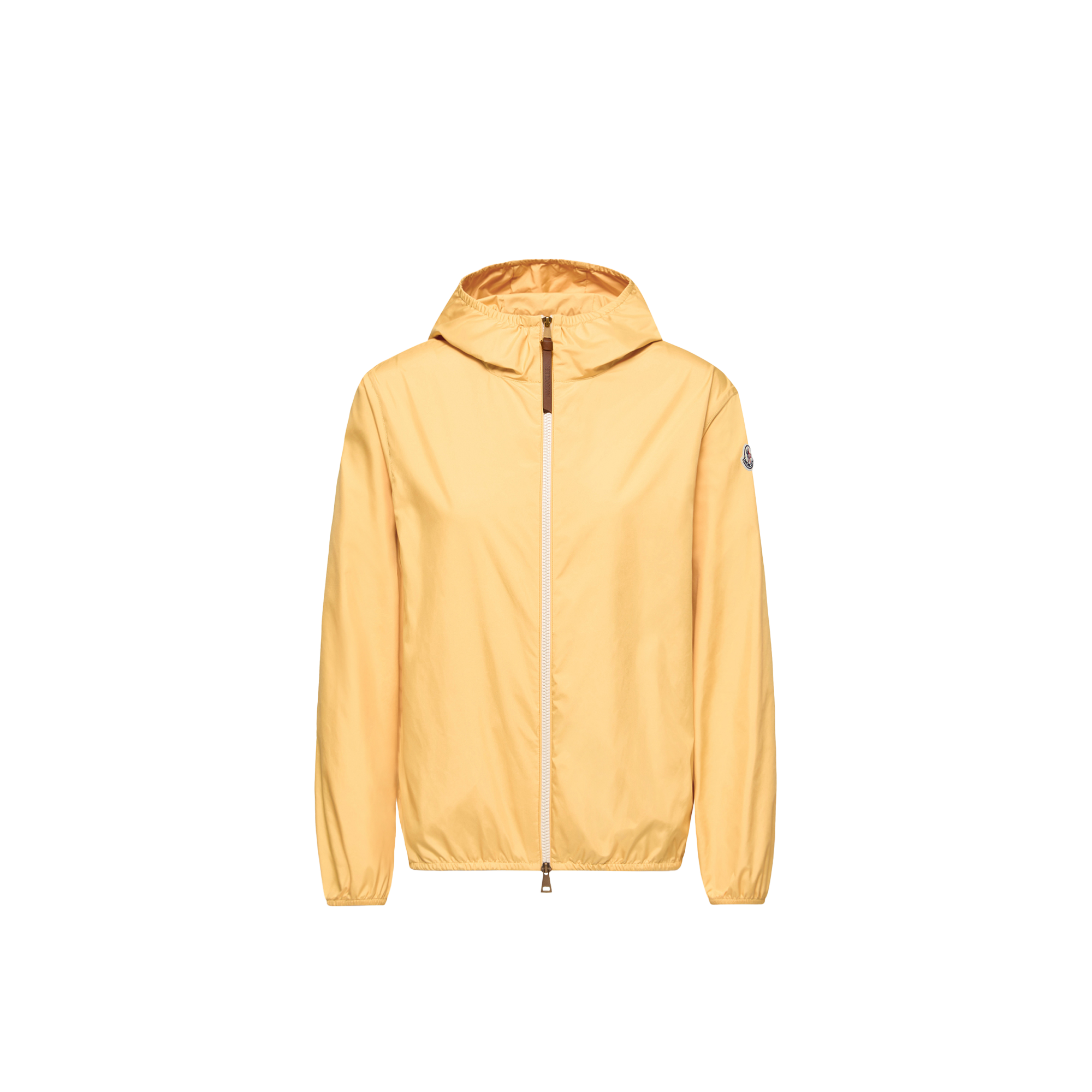 Moncler   Fegeos Hooded Jacket for Women in Yellow, Size: 14