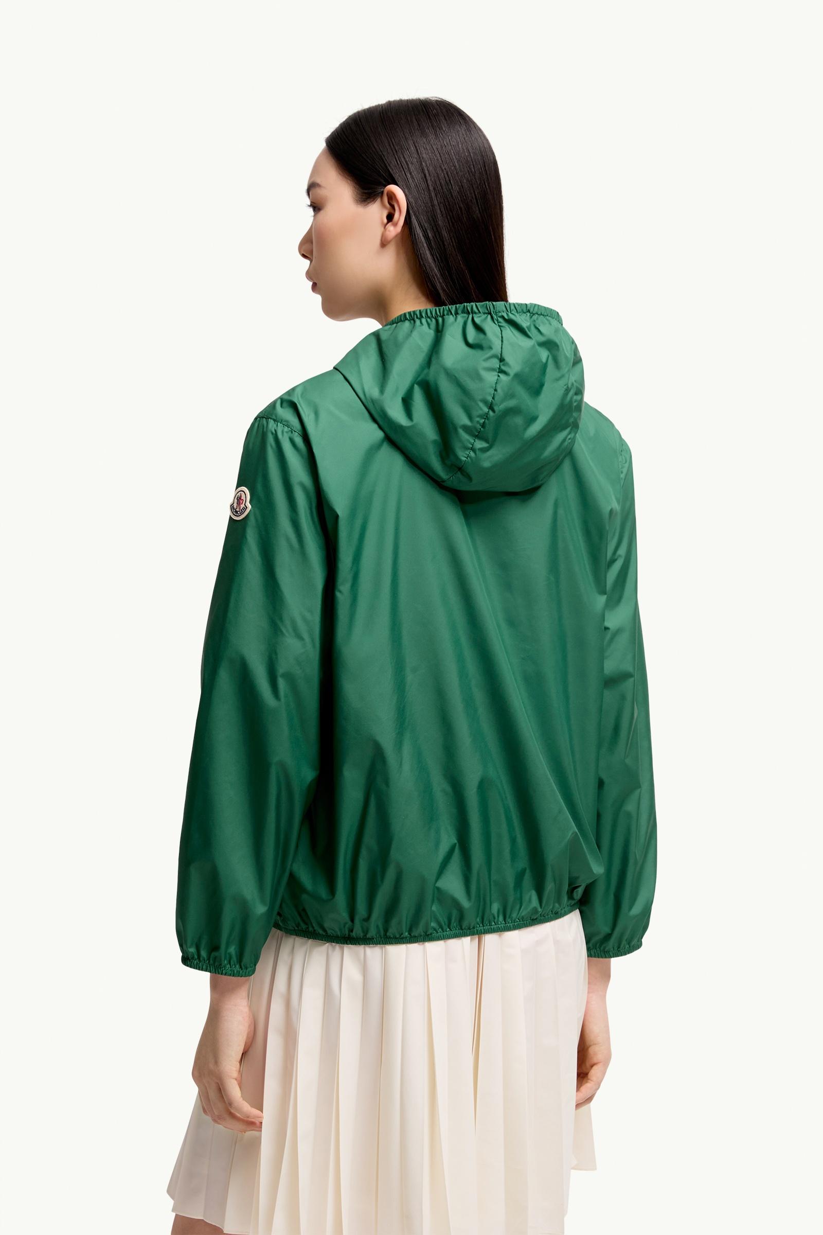 Emerald Green Fegeos Hooded Jacket - Windbreakers & Raincoats for