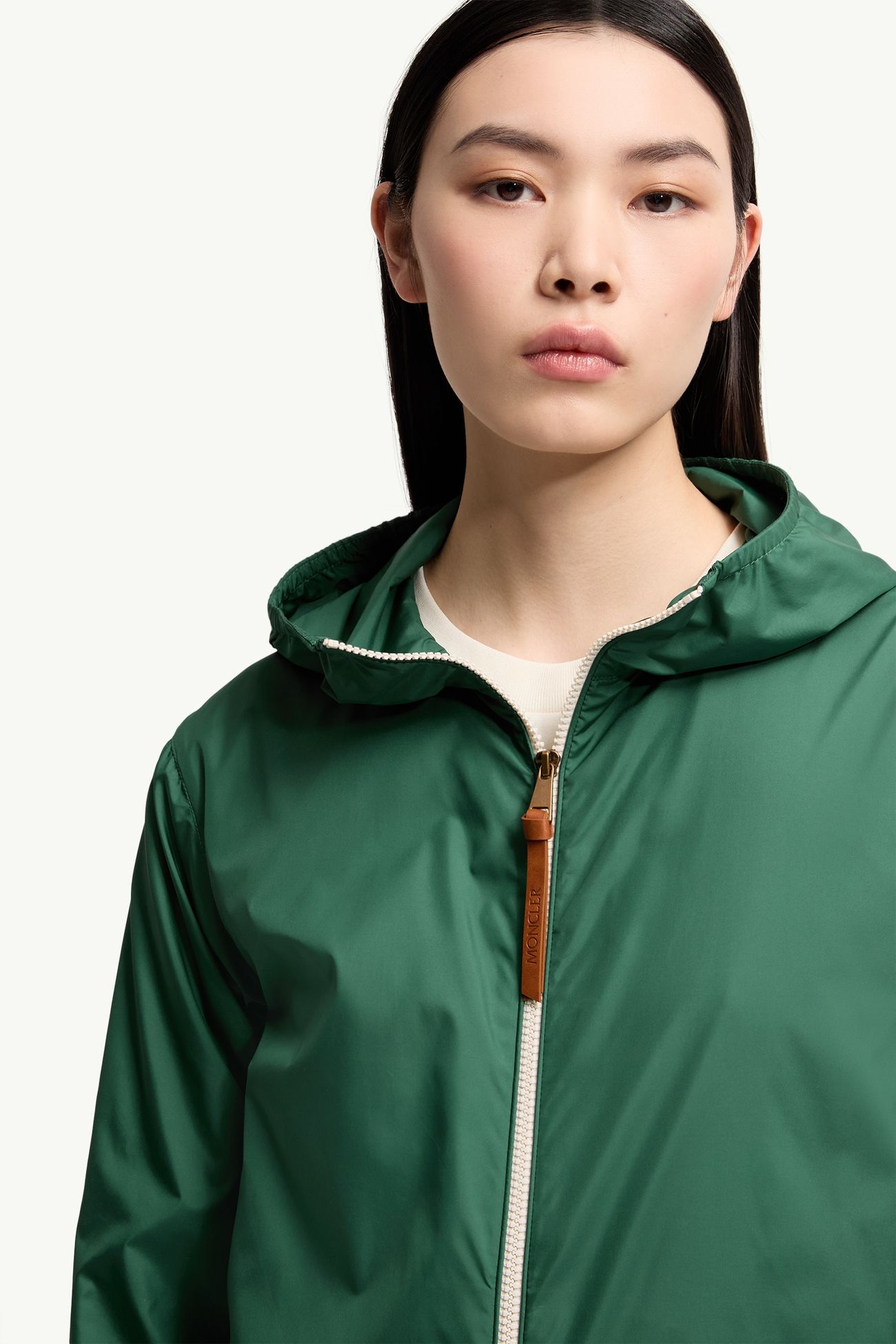Fegeos連帽外套 女士 翡翠綠色 Moncler 5