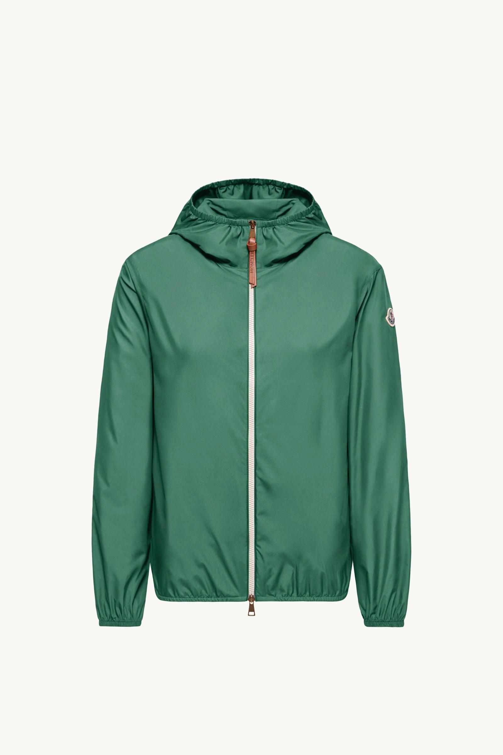 Emerald Green Fegeos Hooded Jacket - Windbreakers & Raincoats for