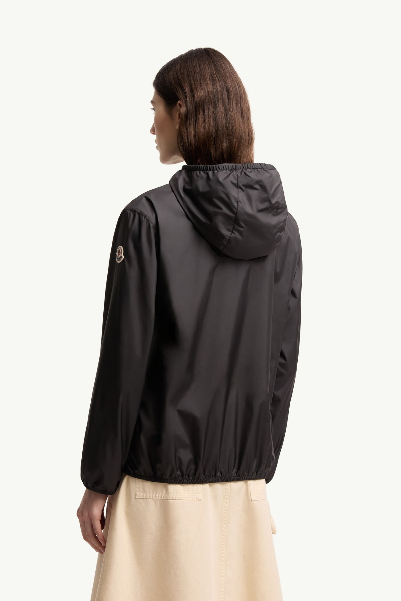 Giacca con cappuccio Fegeos Donna Nero Moncler 4