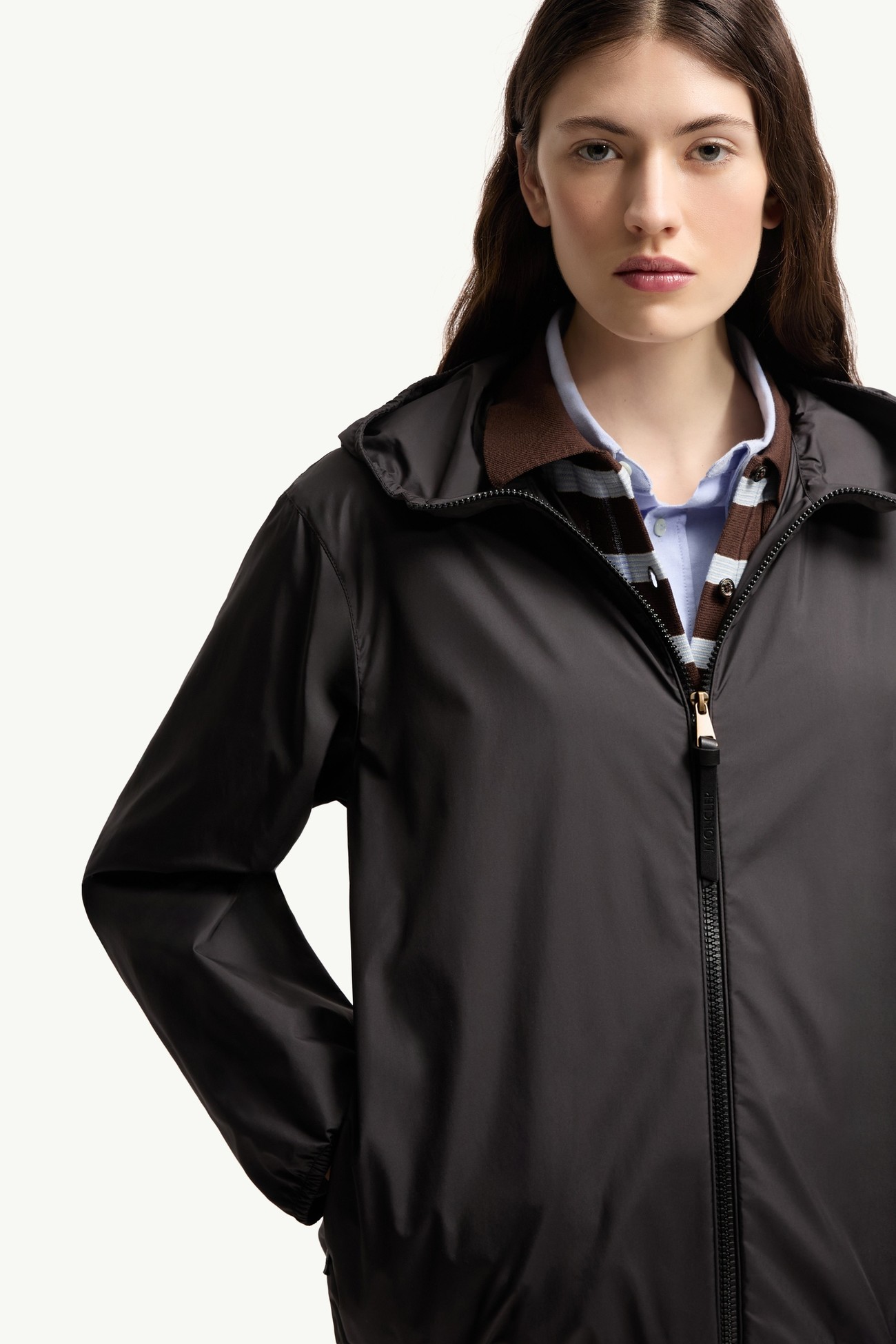 Fegeos連帽外套 女士 黑色 Moncler 5
