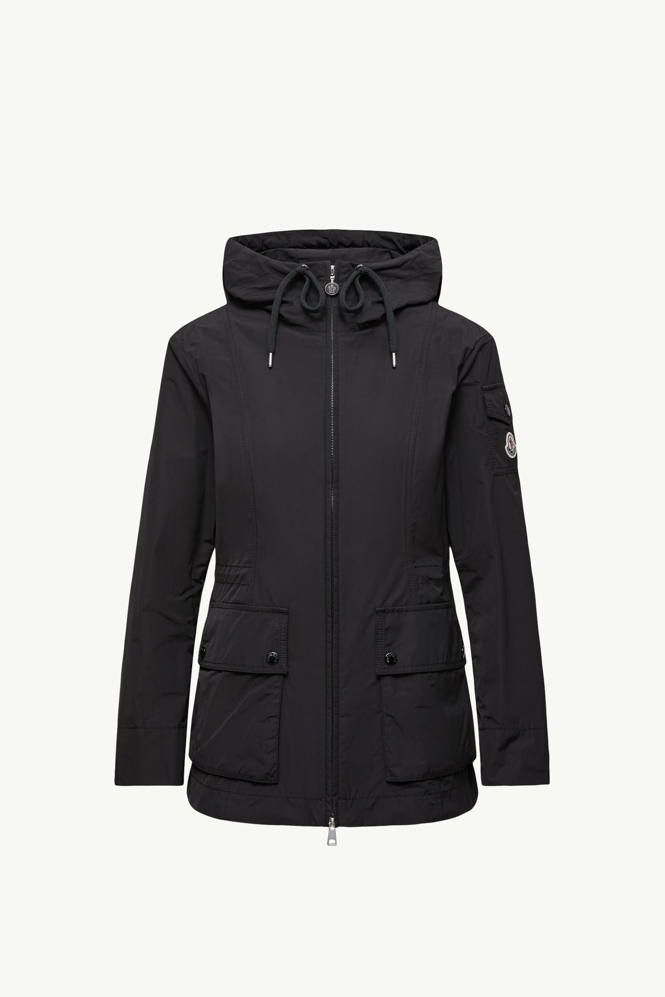 Leandro連帽派克大衣 女士 黑色 Moncler 2