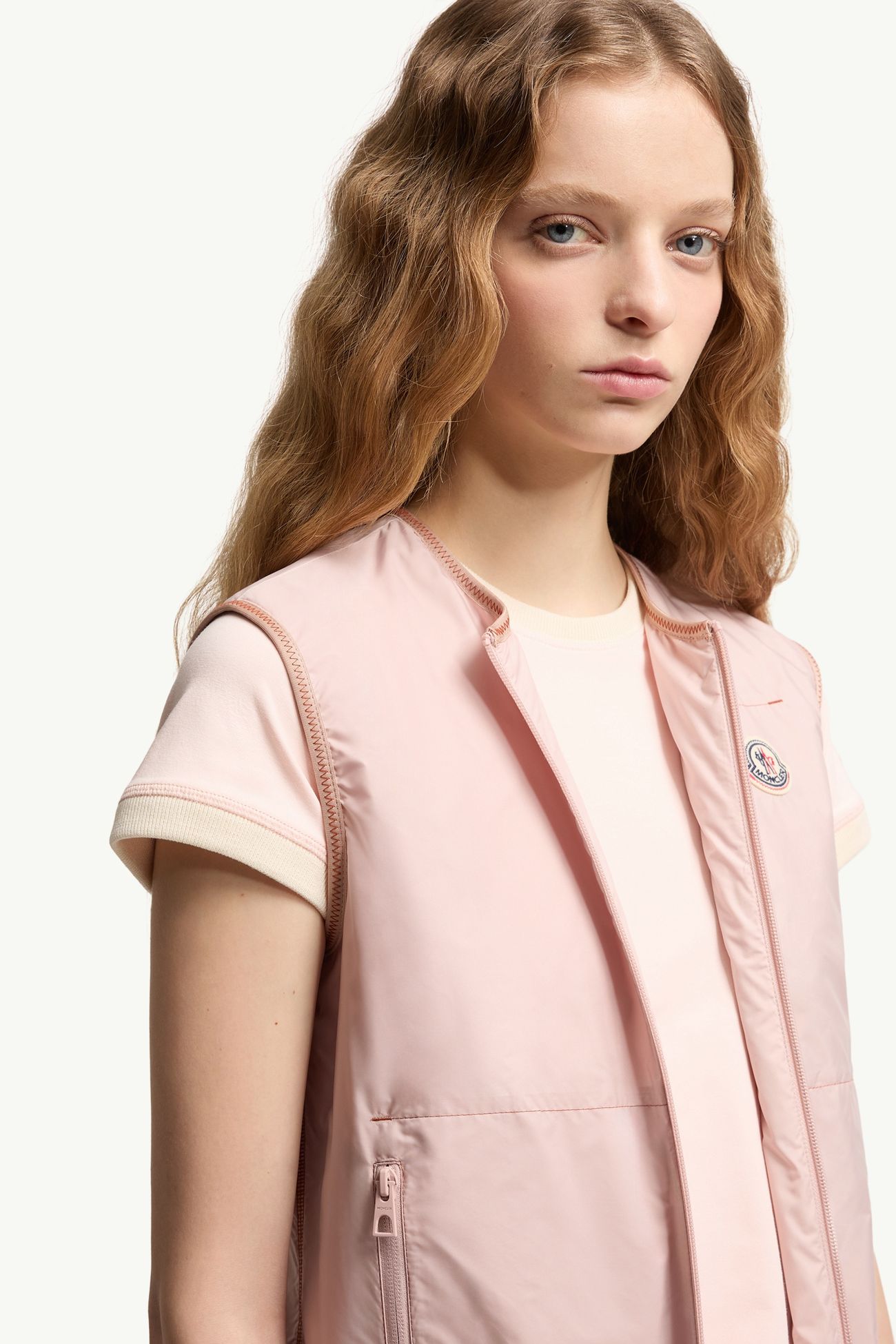 Chaleco Alshain Mujer Rosado claro Moncler 5
