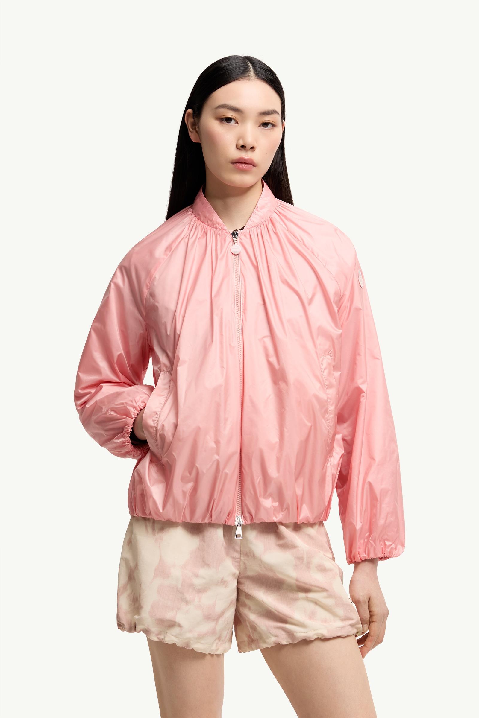 Pink Chazery Jacket - Windbreakers & Raincoats for Women | Moncler US