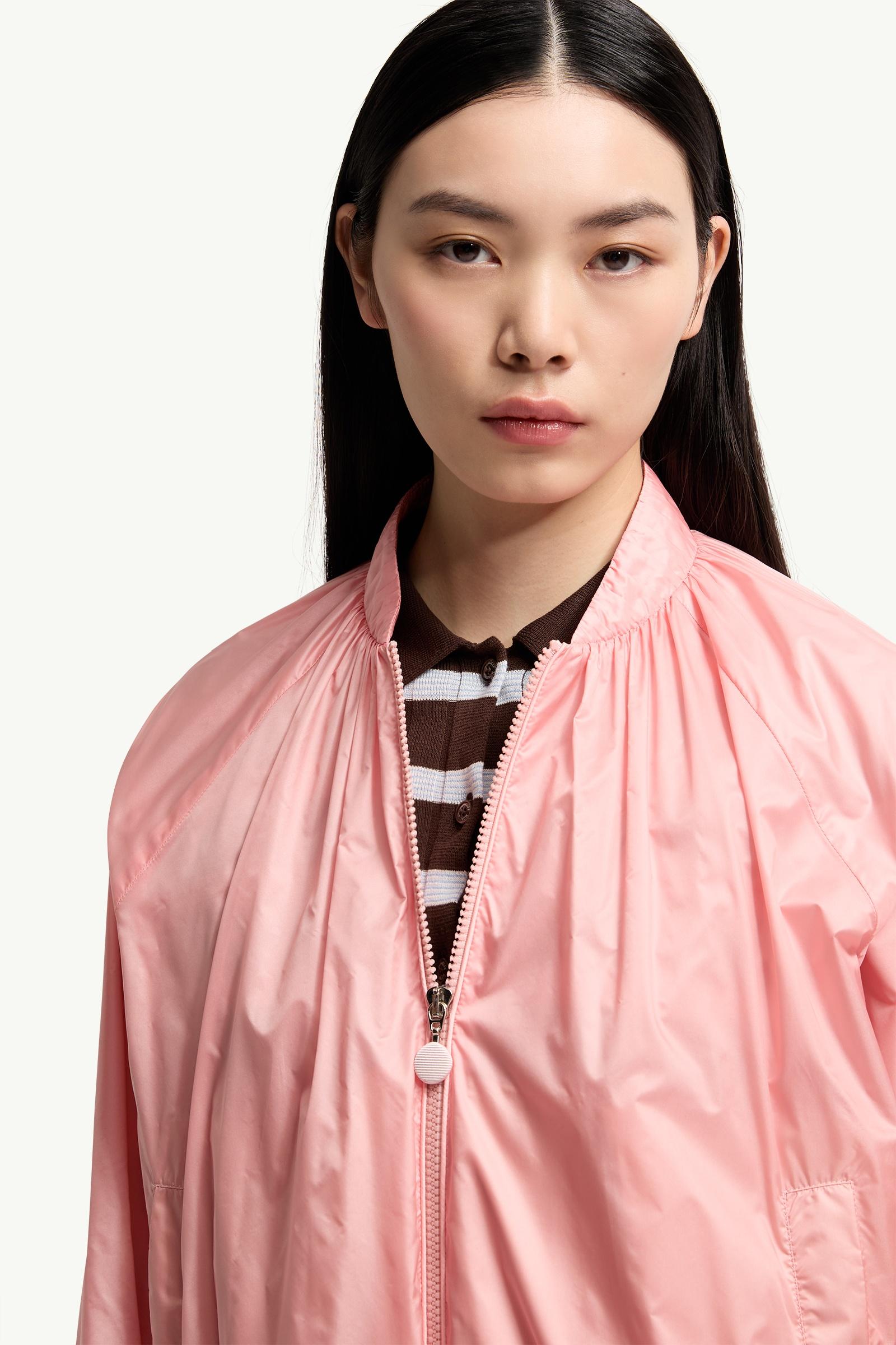 Pink Chazery Jacket - Windbreakers & Raincoats for Women | Moncler US