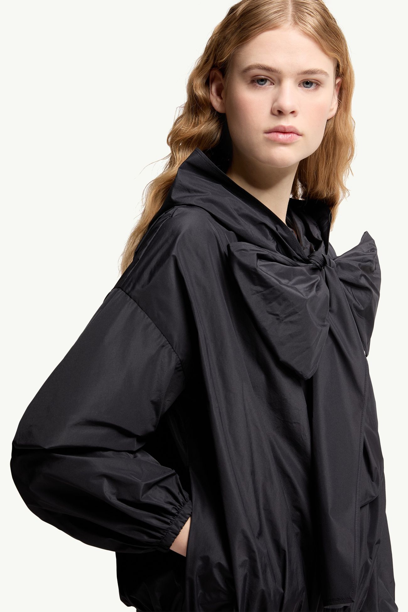 Chaqueta de tafetán con capucha Pecher Mujer Azul oscuro Moncler 5