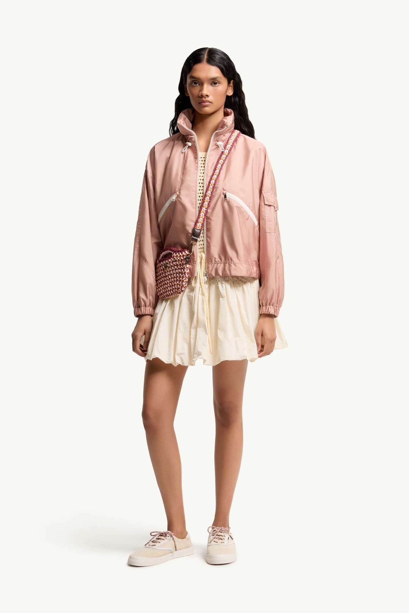 Veste de pluie Marmacy à capuche Femmes Rose Moncler 0