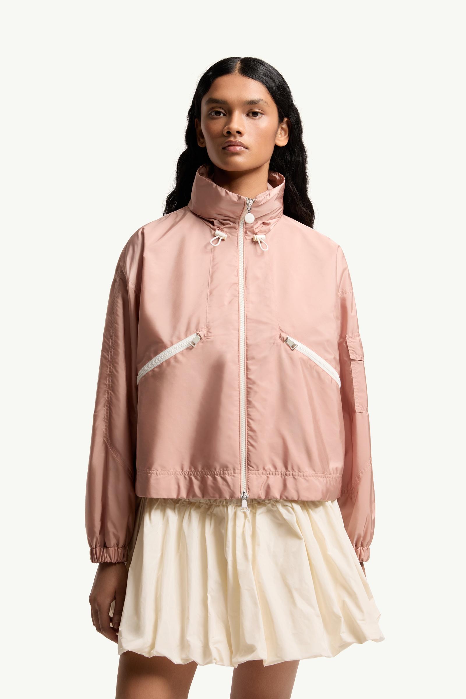 Pink Marmacy Hooded Jacket - Windbreakers & Raincoats for Women