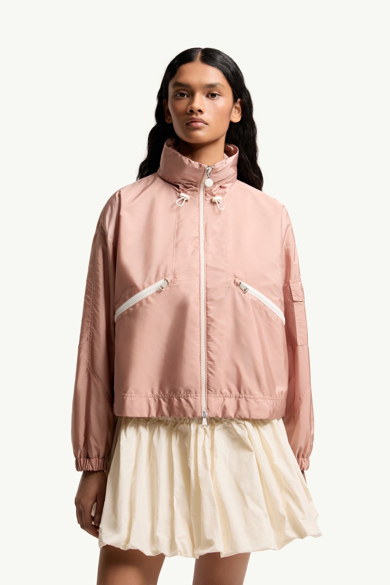 Marmacy 후드 레인 재킷 여성 핑크 Moncler 3