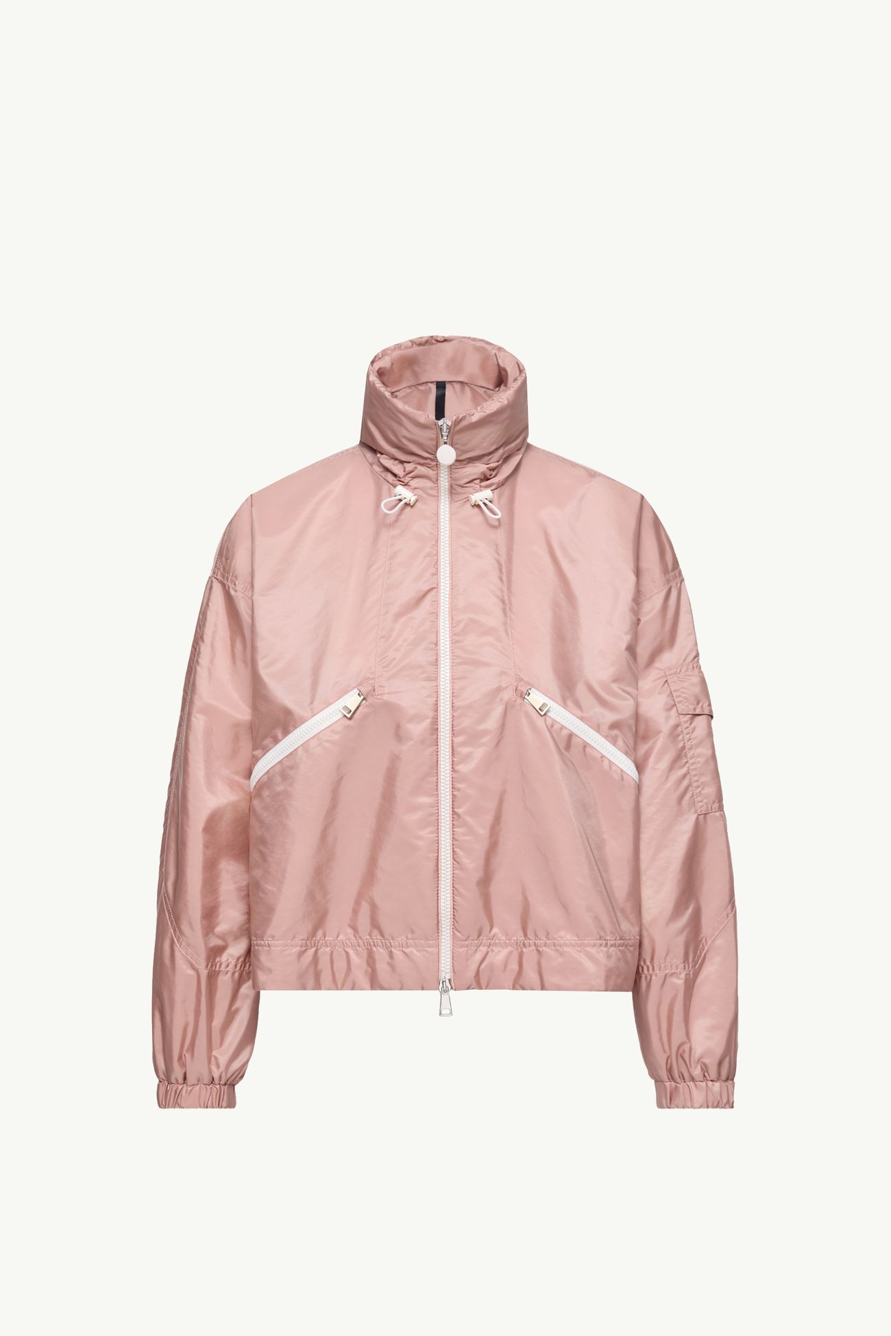 Marmacy Hooded Rain Jacket Women Pink Moncler 2