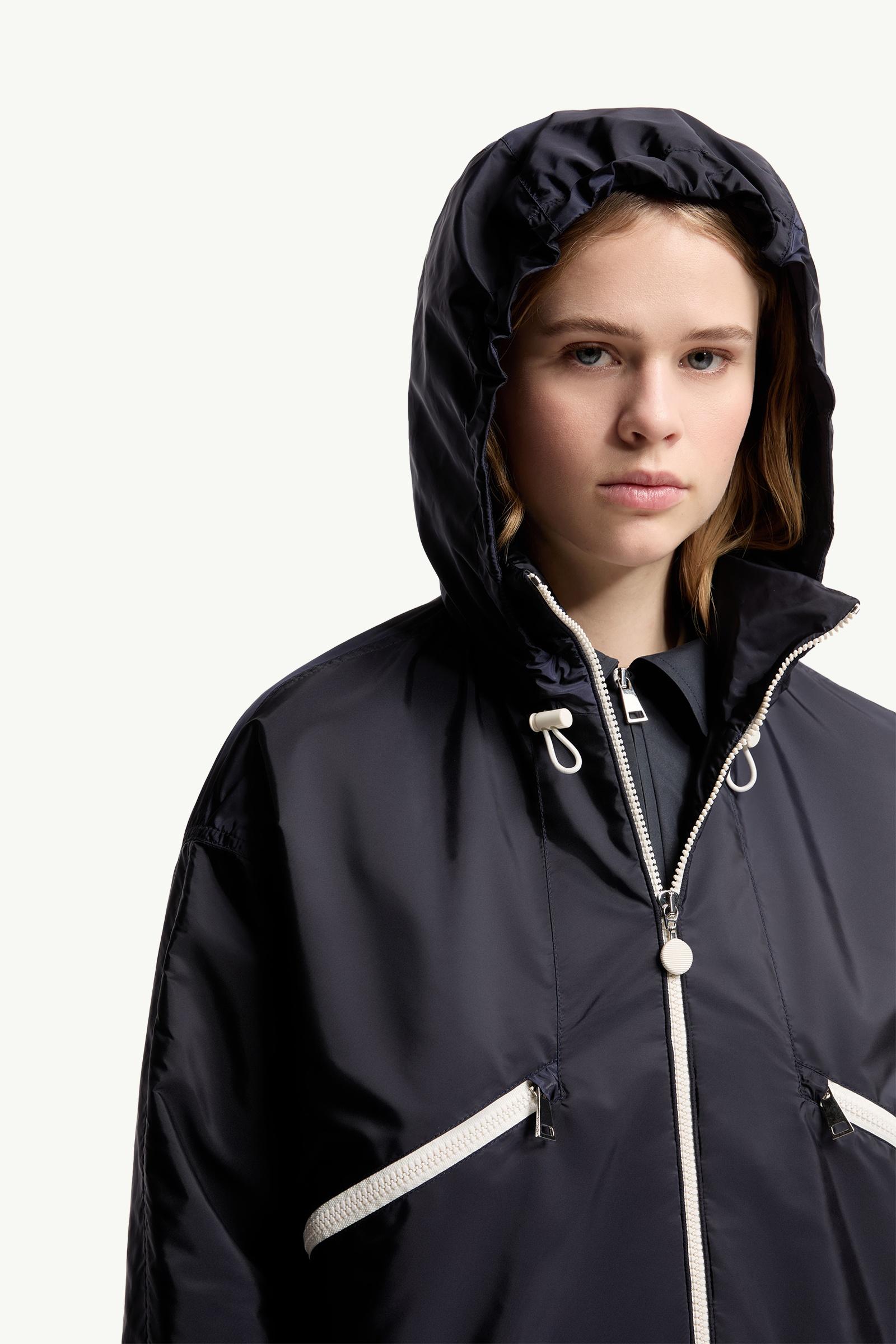 Navy Blue Marmacy Hooded Jacket - Windbreakers & Raincoats for