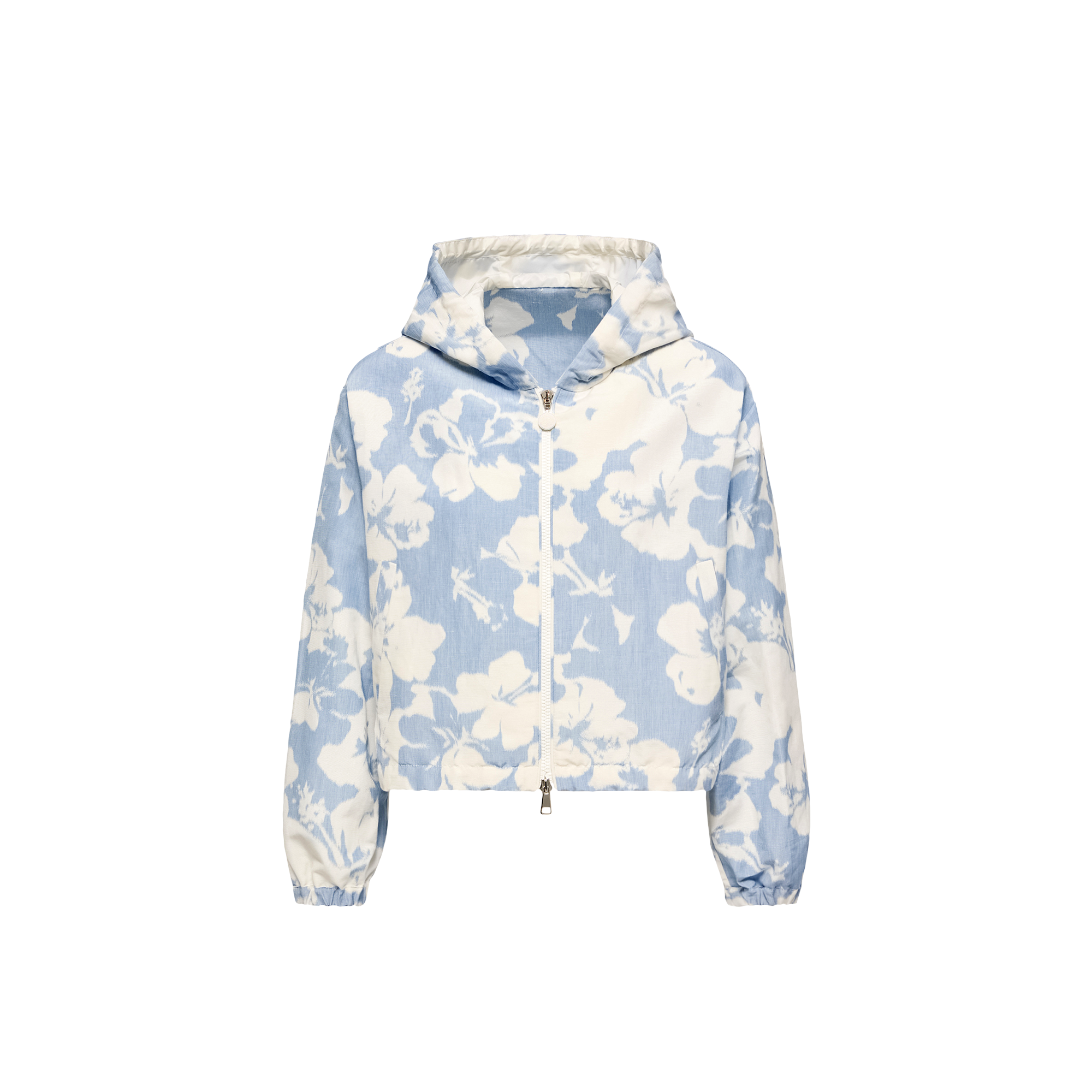Moncler   Noisetier Chiné Hooded Jacket for Women, Size: 14