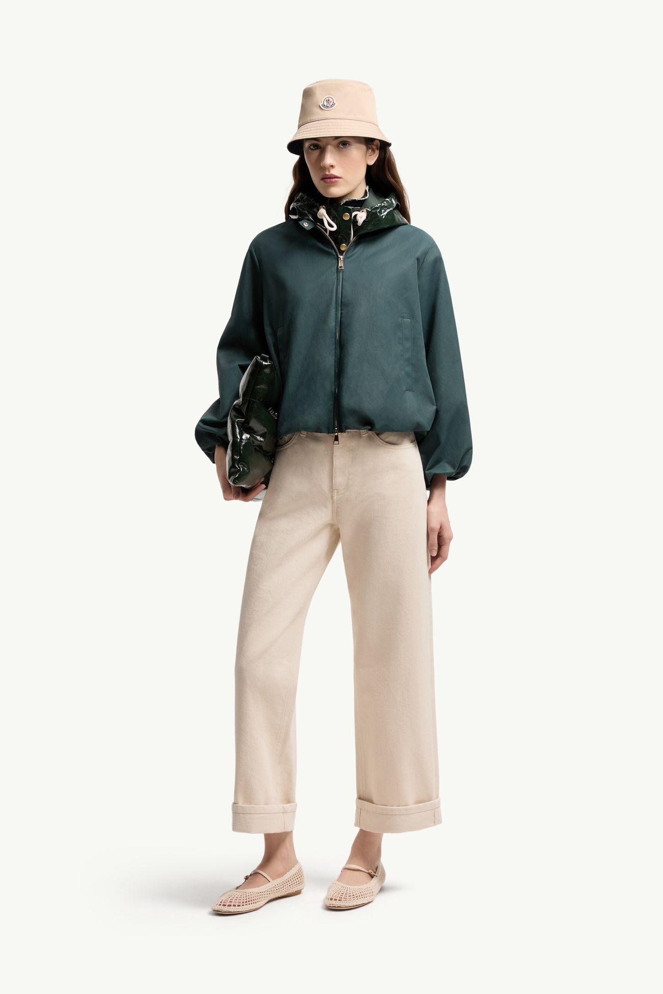 Gruissan外套 女士 藍綠色 Moncler 0