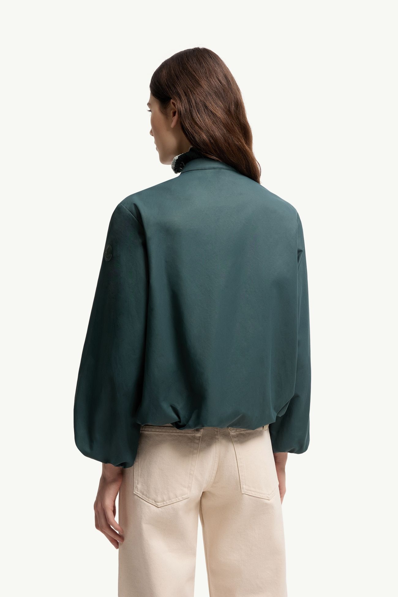 Gruissan Jacket Women Teal Blue Moncler 4