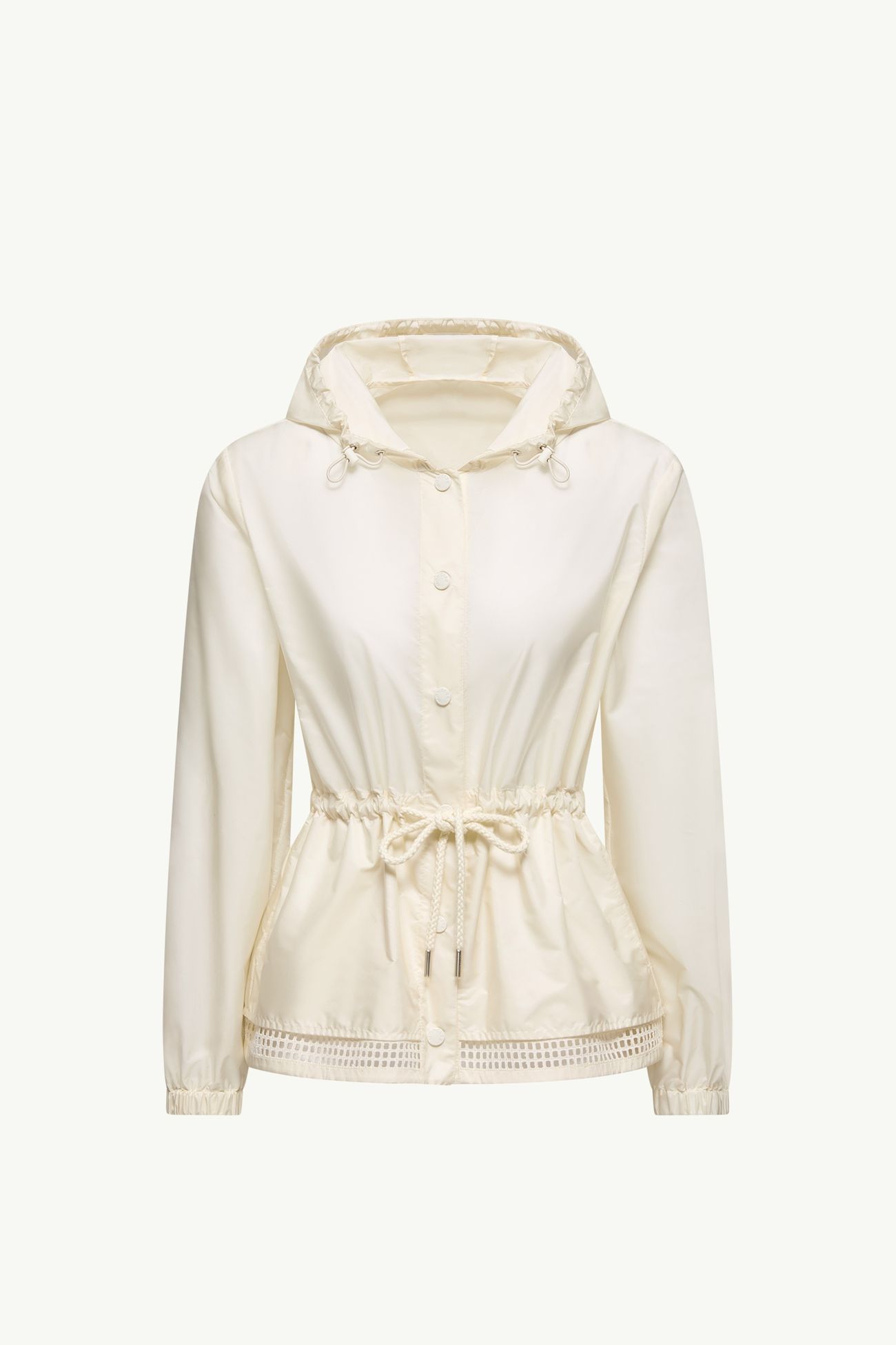 Rochebonne Regenjacke mit Kapuze Damen Weiß-Elfenbein Moncler 2