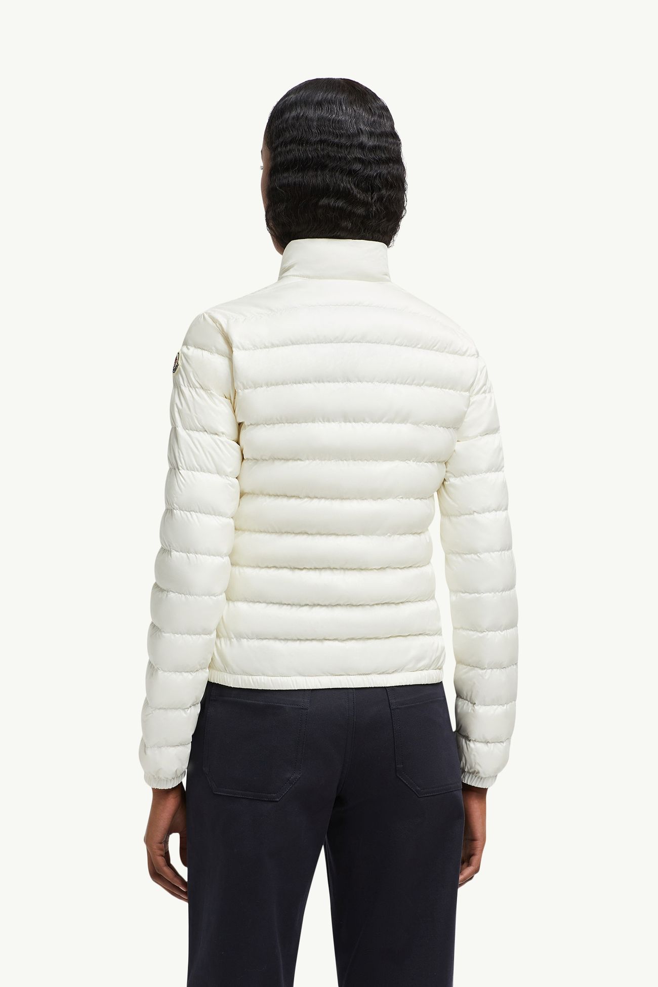 Lans 패커블 쇼트 다운 재킷 여성 화이트 Moncler 4
