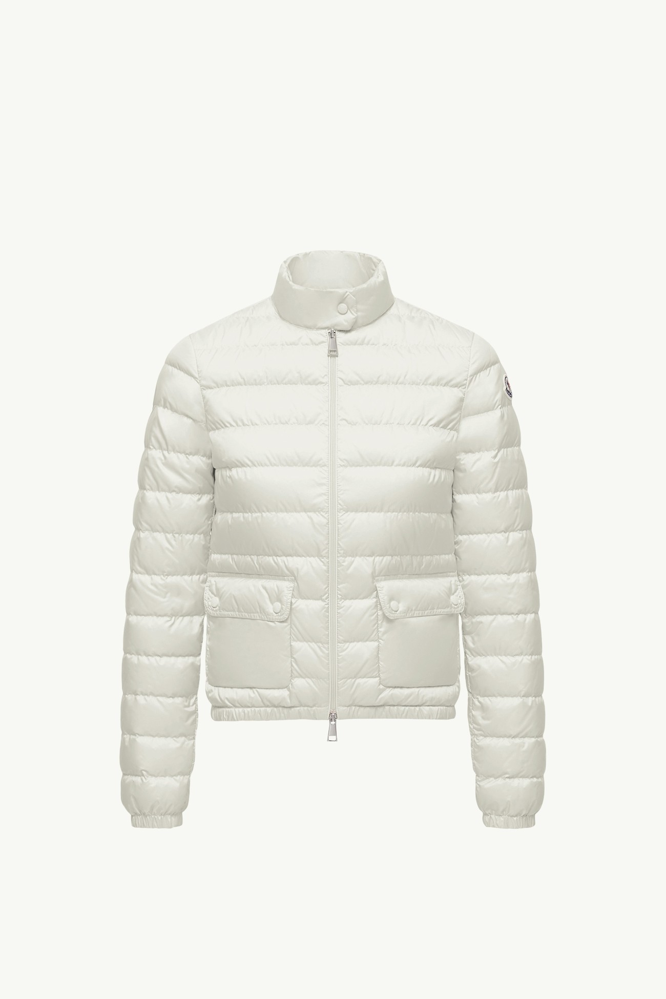 Lans Packable Short Down Jacket Women White Moncler 2