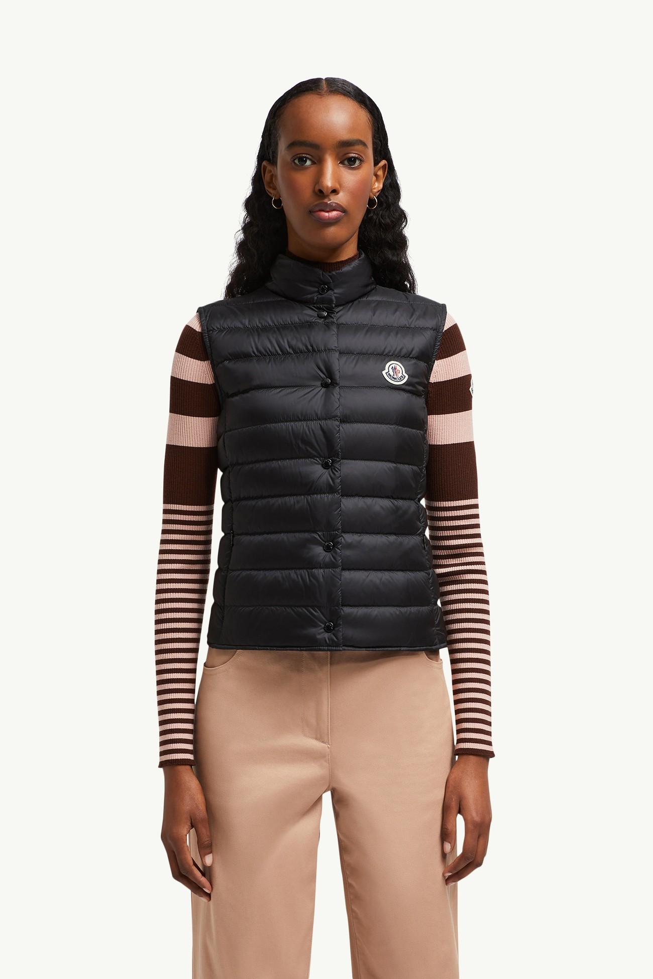 Liane羽絨背心 女士 黑色 Moncler 3
