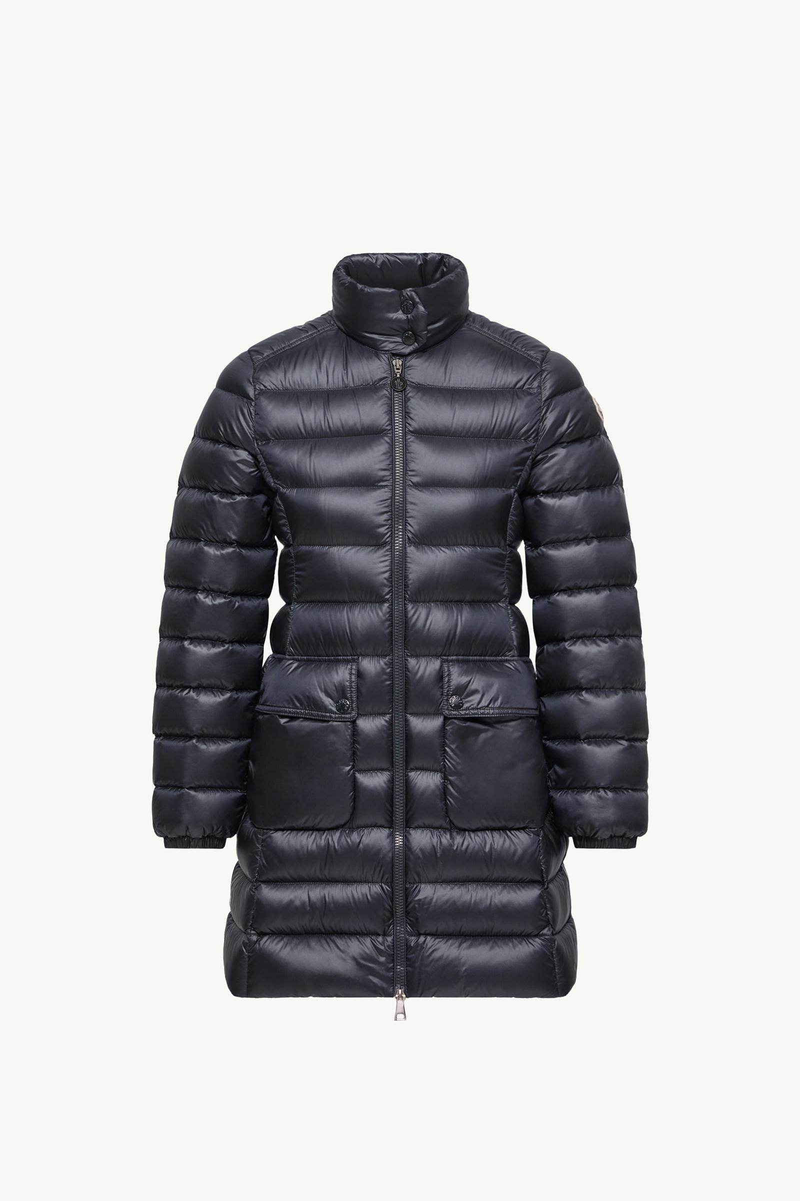 Navy Blue Genet Long Down Jacket - Long Down Jackets for Women